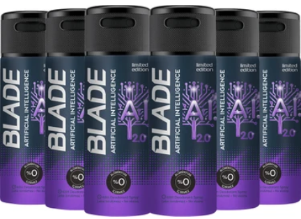 Blade AI 2.0 Erkek Deodorant 150 ml (6 adet)