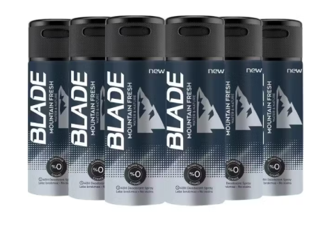 Blade Mountain Fresh Erkek Deodorant 150 ml (6 adet)