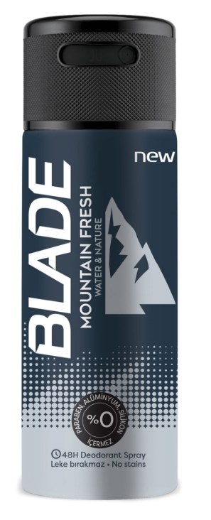 Blade Mountain Fresh Erkek Deodorant 150 ml (6 adet)