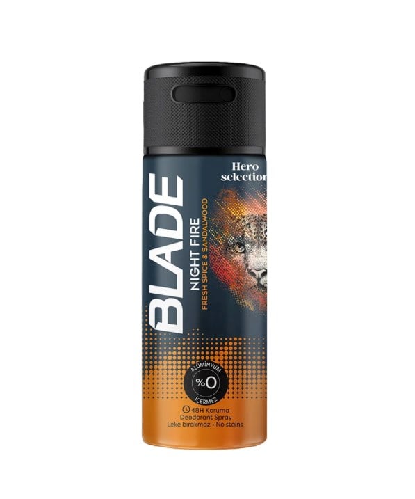 Blade Night Fire Erkek Deodorant 150 ml (6 adet)