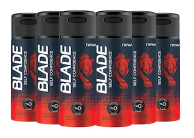 Blade Self Confidence Erkek Deodorant 150 ml (6 adet)