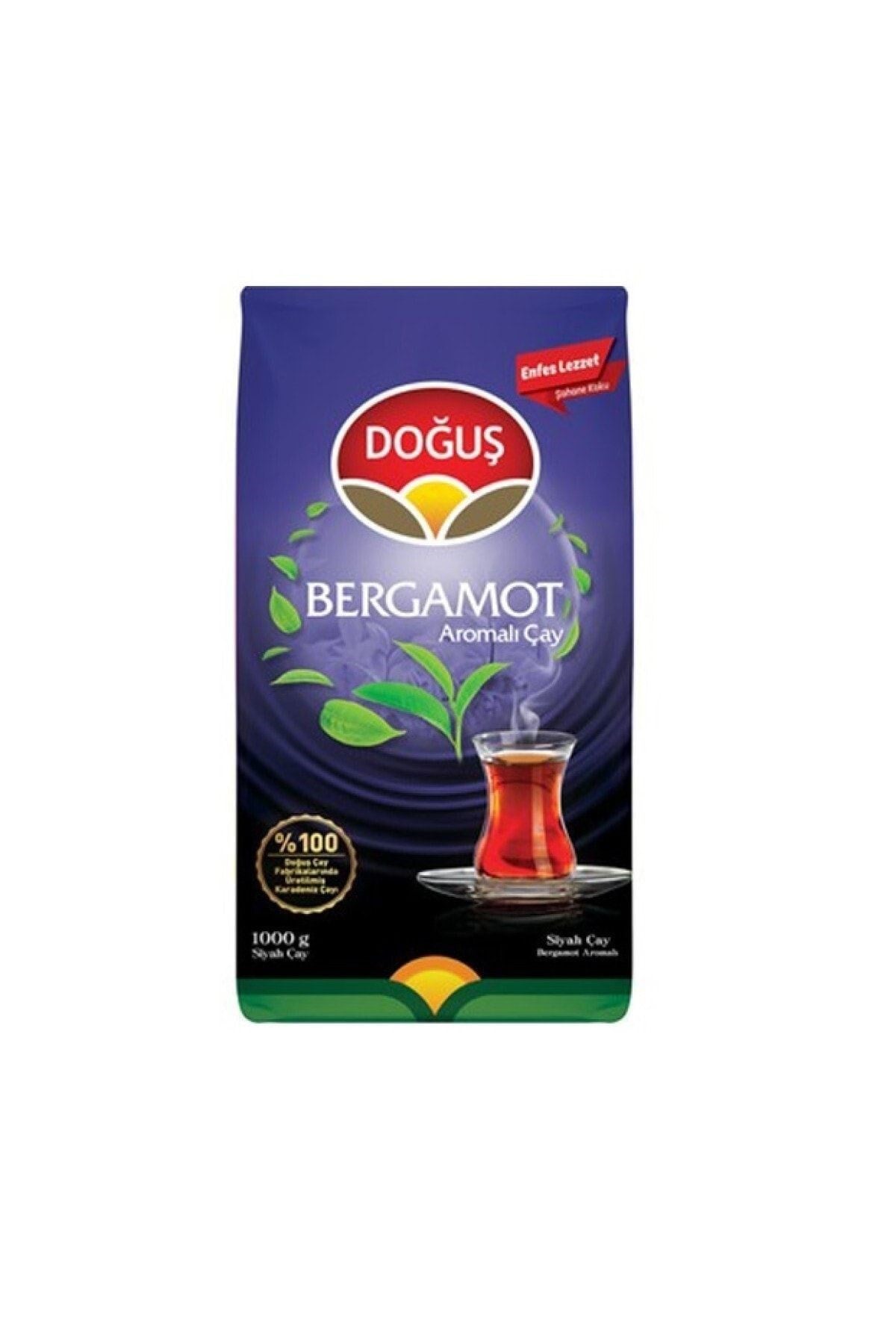 Doğuş Çay Bergamot Aromalı Siyah Çay 1 kg (4 adet)
