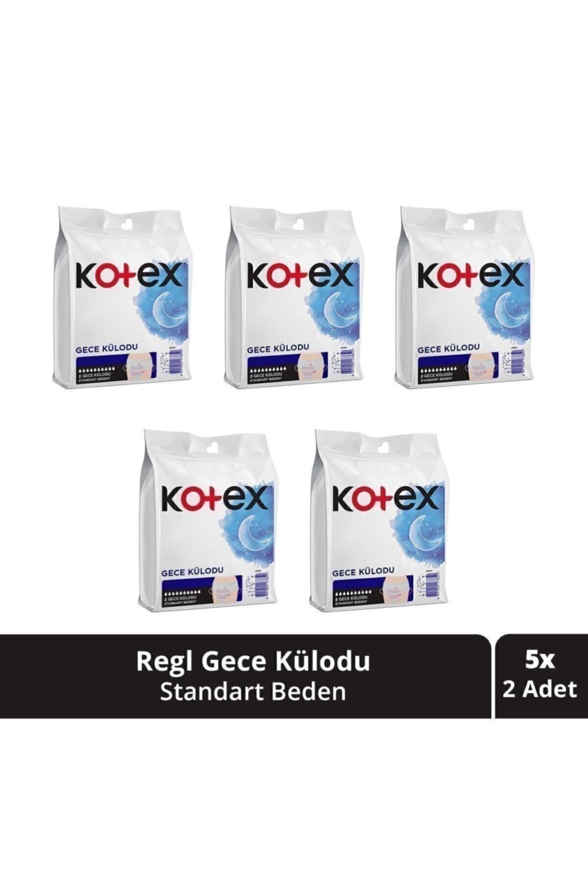 Kotex Regl Gece Külodu 2'li (5 paket)