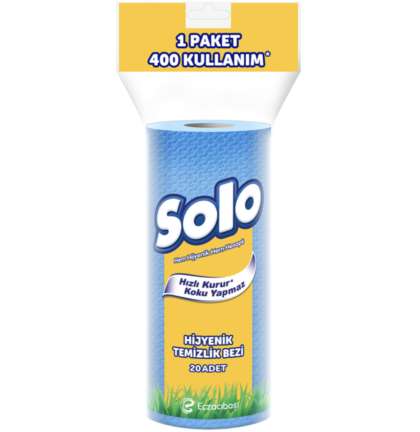 Solo Hijyenik Temizlik Bezi 20'li  