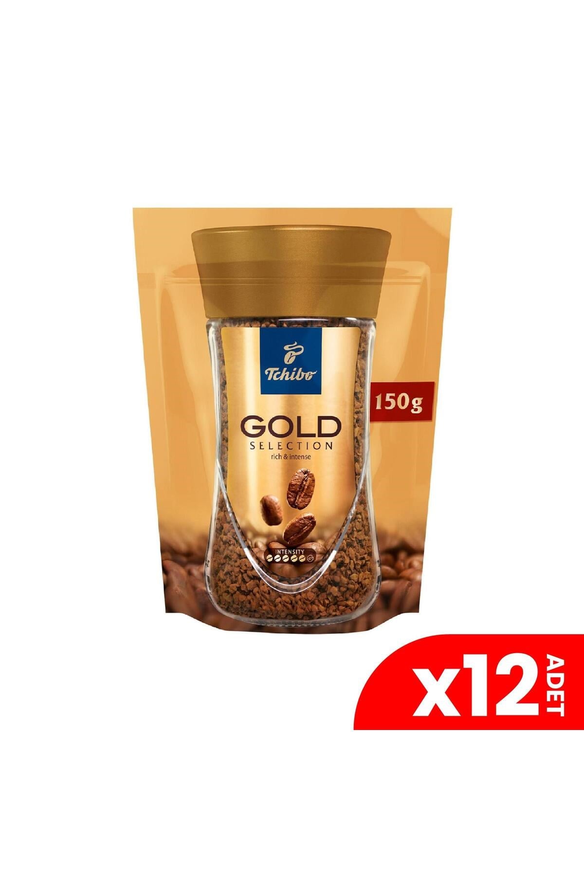 Tchibo Gold Selection Granül Hazır Kahve 150 g (12 adet)