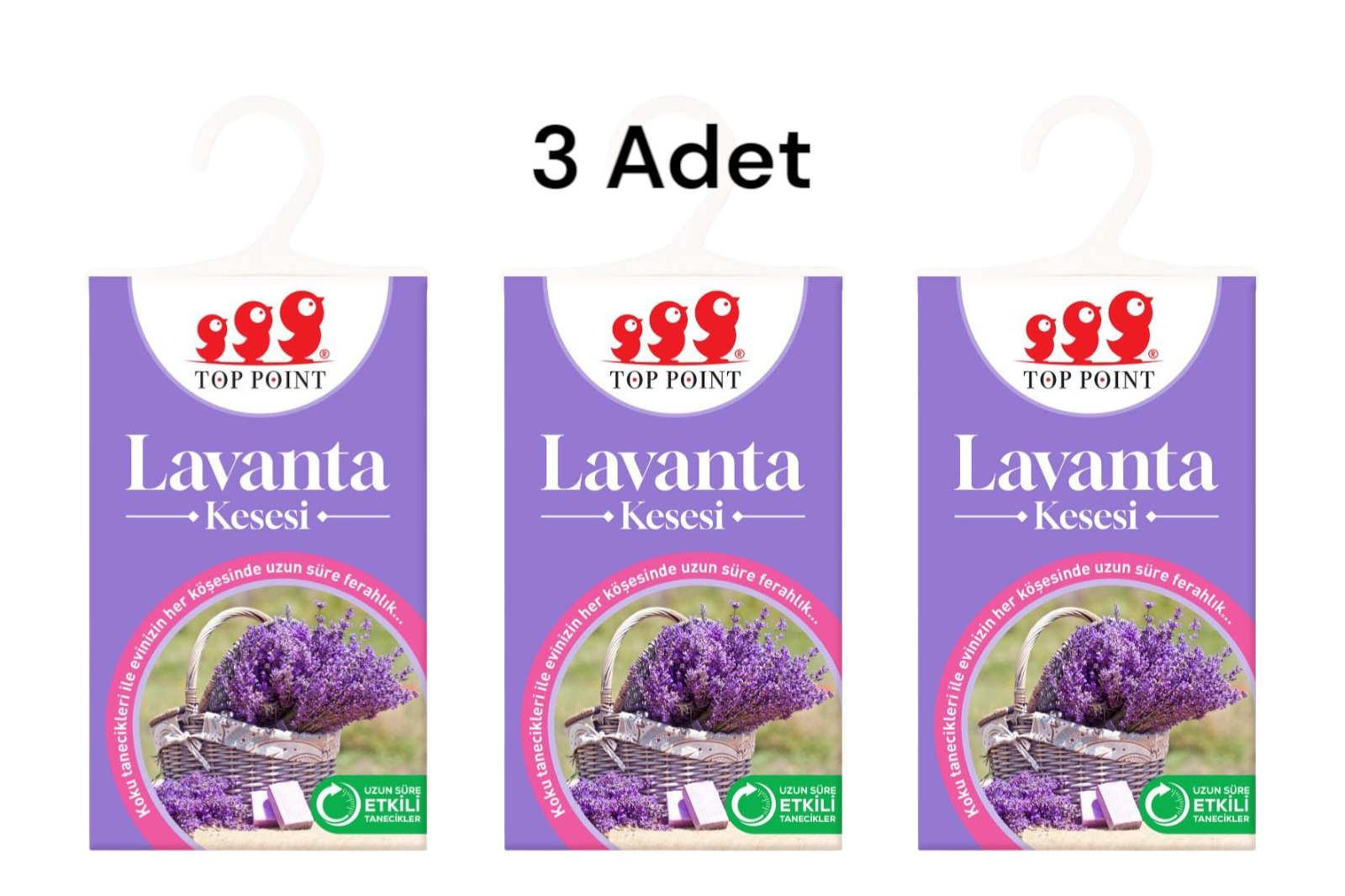 Top Point Koku Kesesi Lavanta 19 g (3 adet)