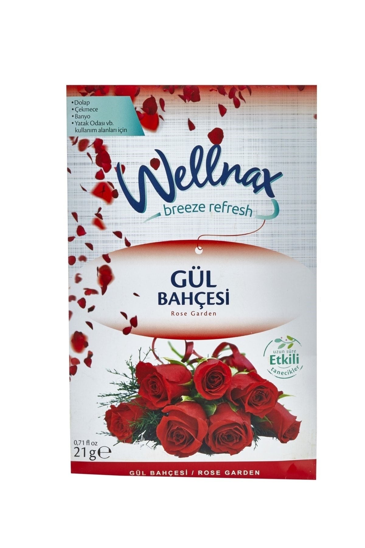 Wellnax Askılı Dolap Ve Çekmece Kokusu Gül Bahçesi (2 adet)