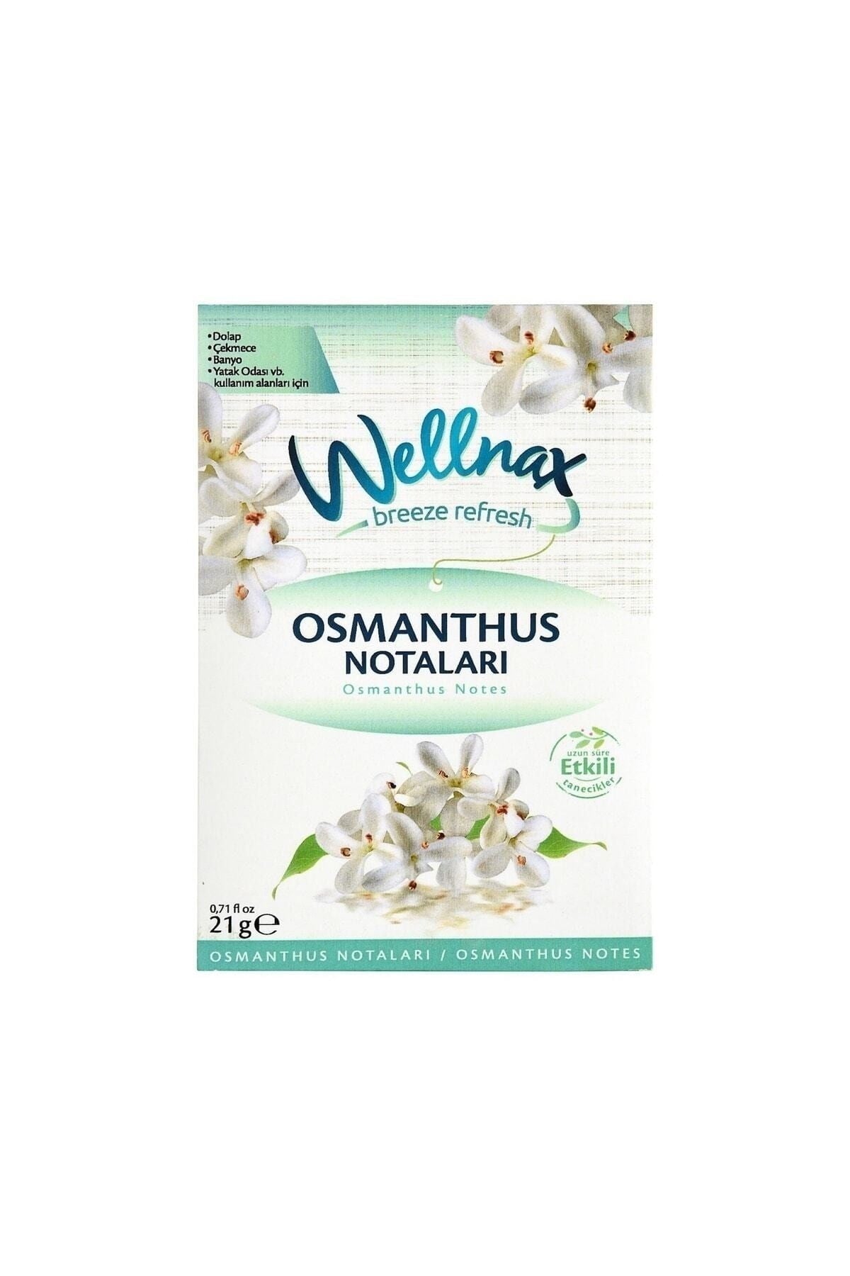 Wellnax Askılı Dolap Ve Çekmece Kokusu Osmantus Notaları (4 adet)