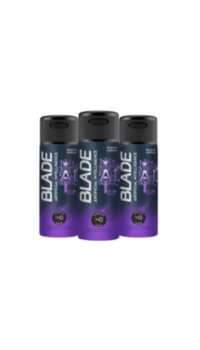 Blade AI 2.0 Erkek Deodorant 150 ml (3 adet)