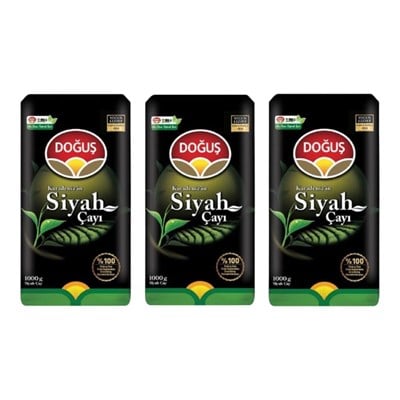 Doğuş Siyah Çay 1 kg (3 adet)