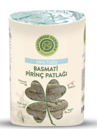 Glütensiz Fabrika Basmati Pirinç Patlağı 90 g (6 adet)