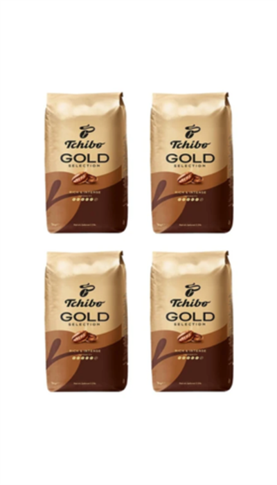 Tchibo Gold Selection Çekirdek Kahve 250 gr (4 adet)