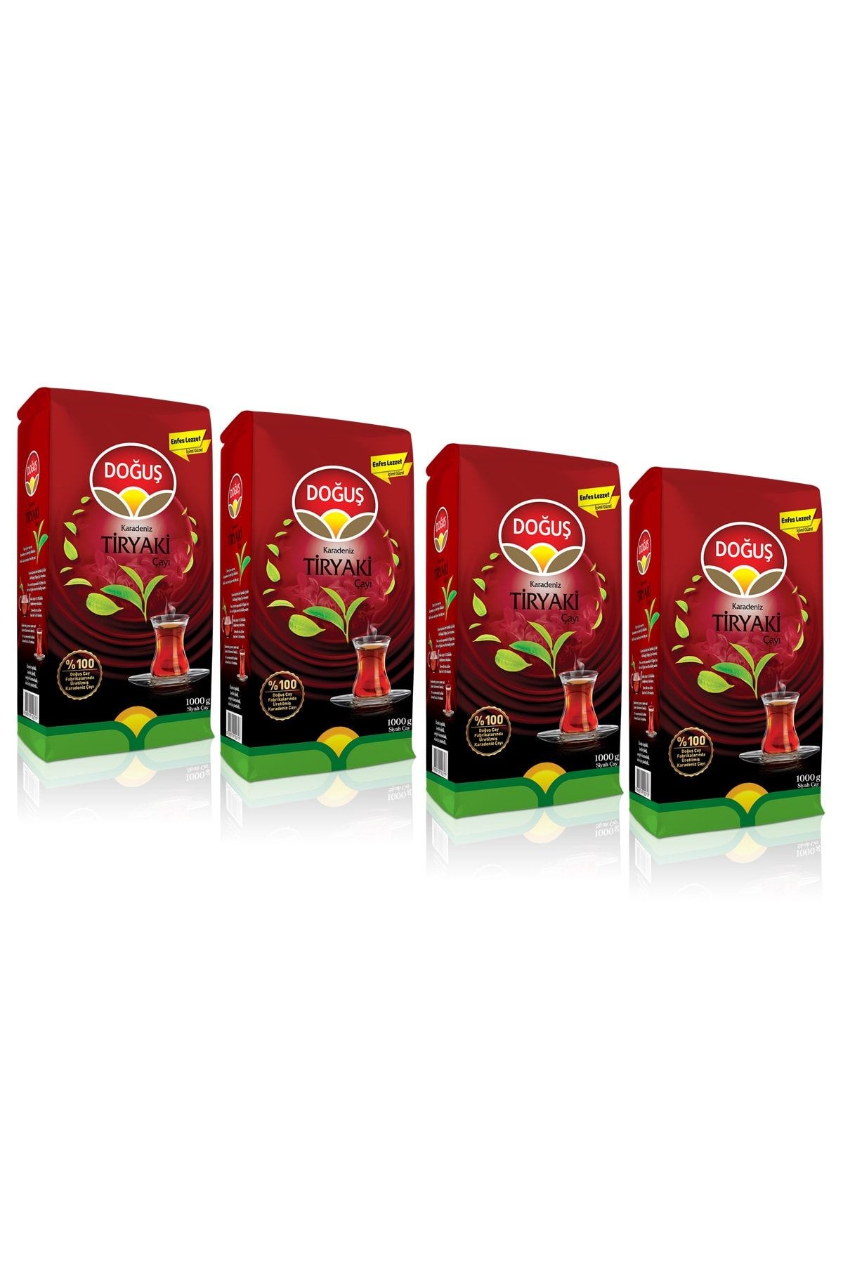 Doğuş Karadeniz Tiryaki Çay 1 kg (4 adet)