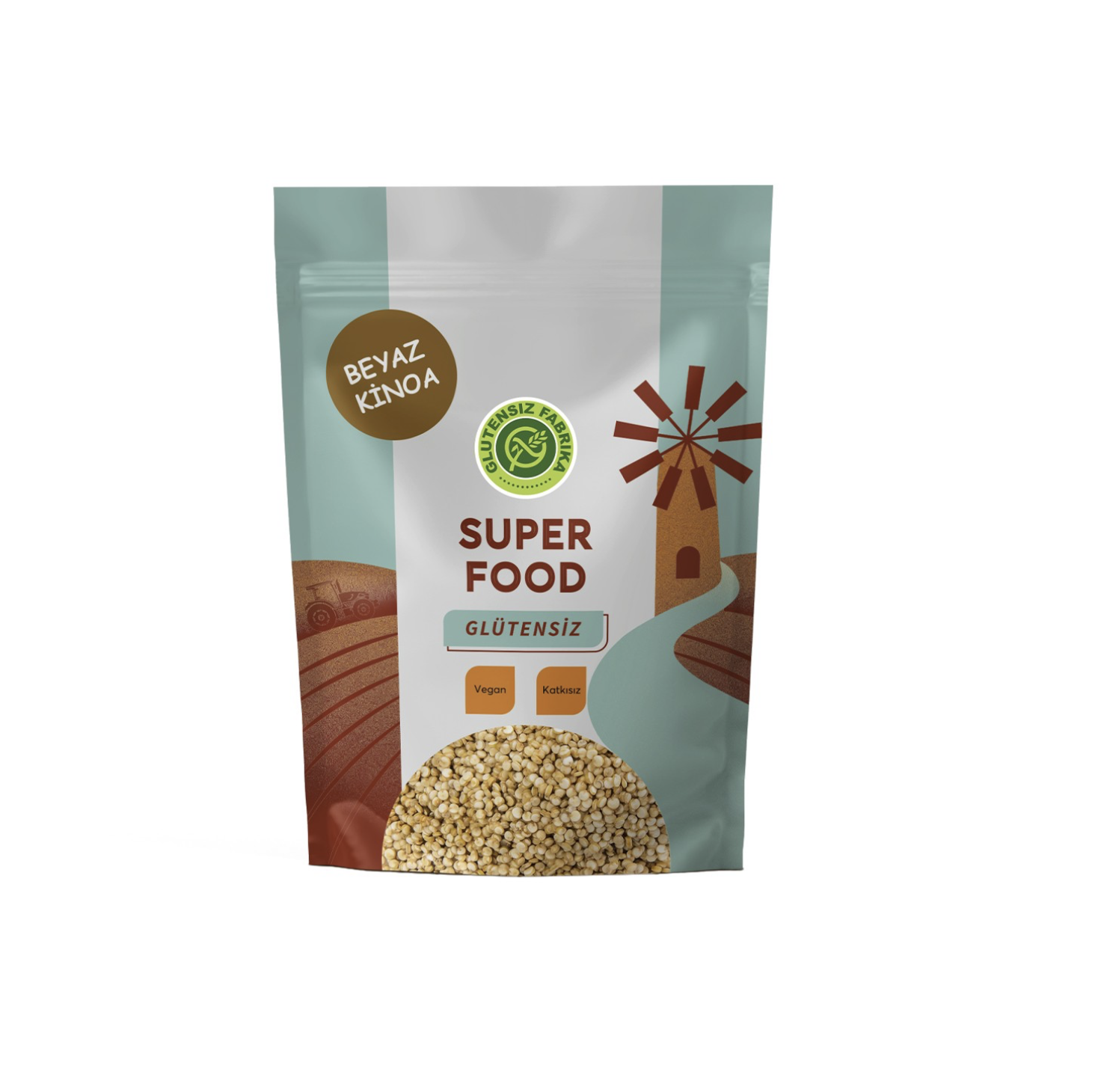 Glütensiz Fabrika Beyaz Kinoa 500 g  