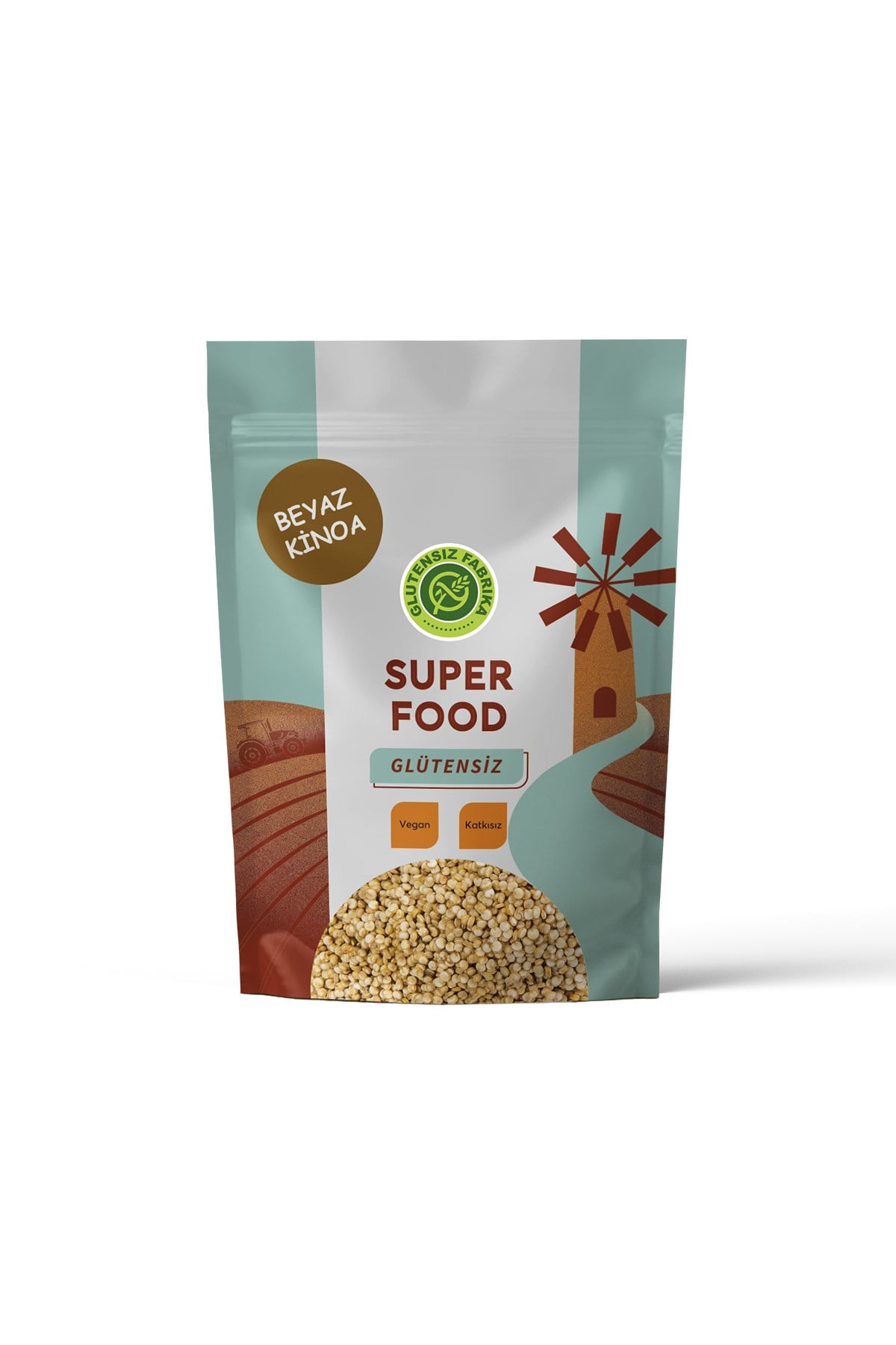 Glütensiz Fabrika Beyaz Kinoa 500 g