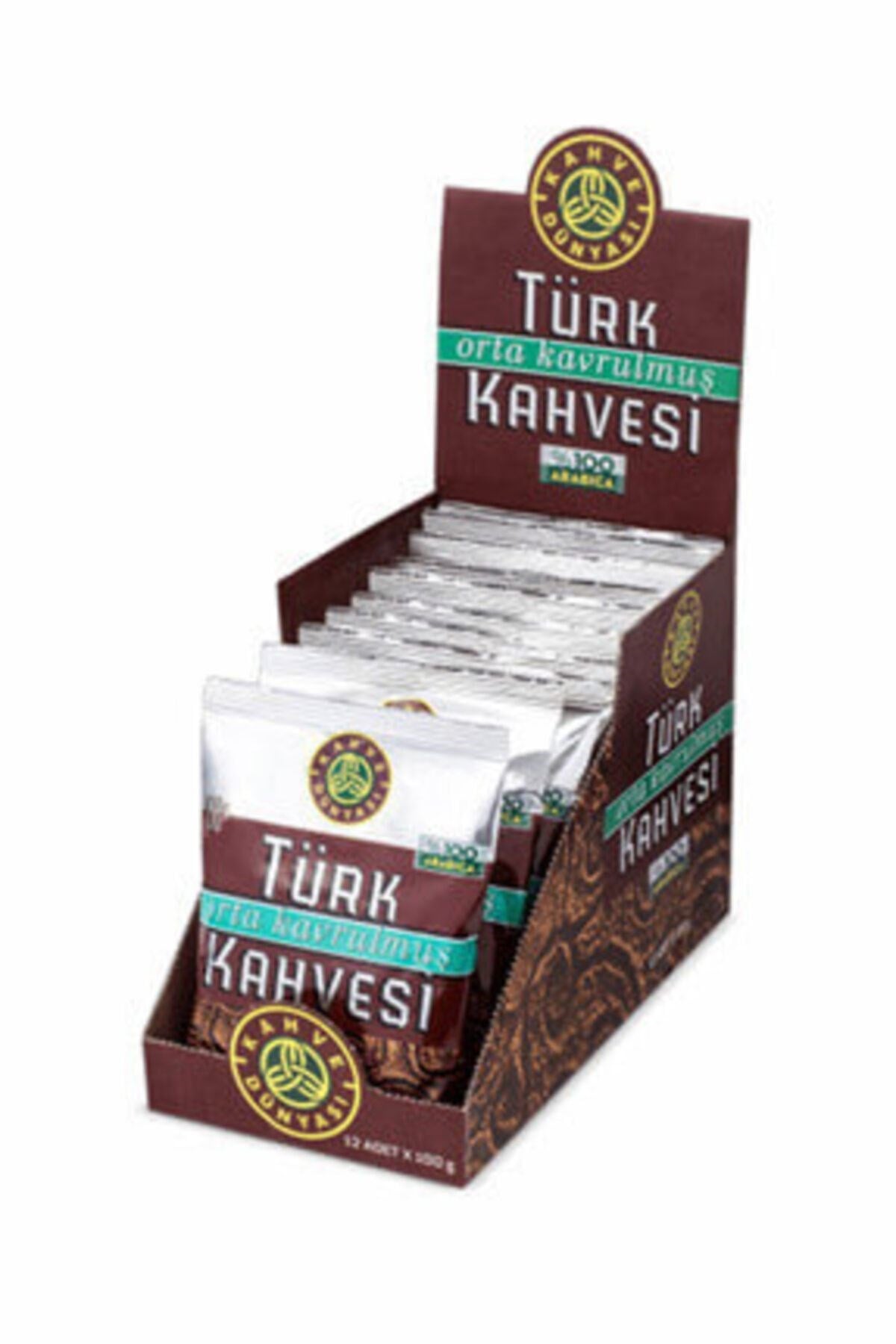 Kahve Dünyası Orta Kavrulmuş Türk Kahvesi 100 g (10 adet)