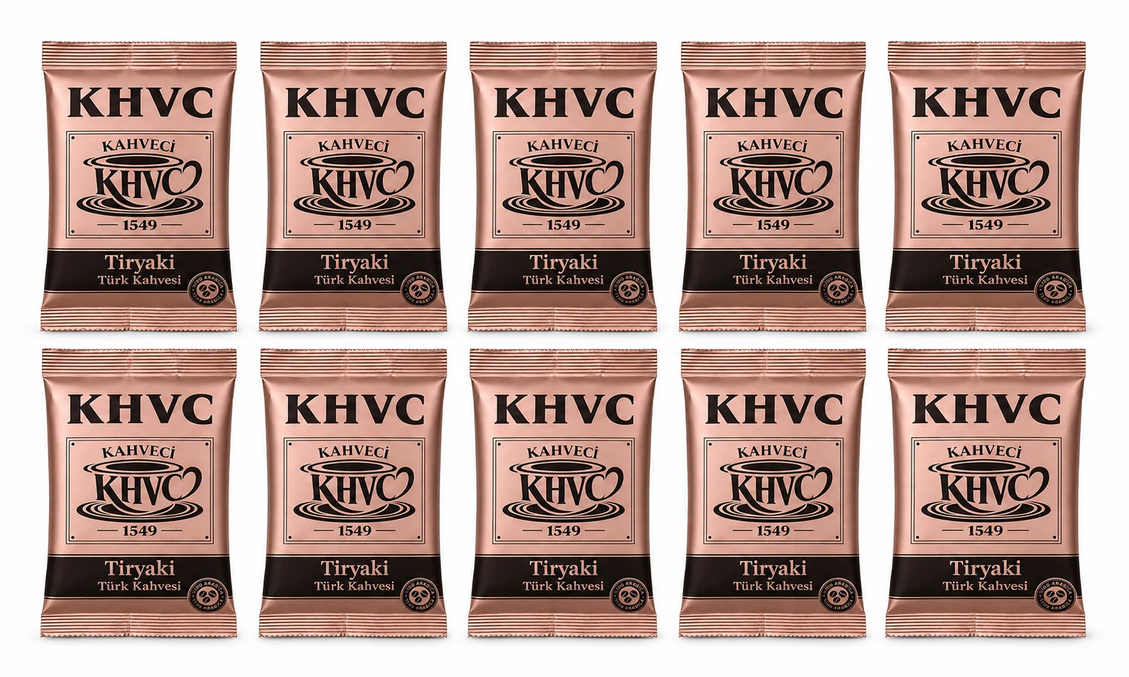 KHVC Kahveci 1549 Türk Kahvesi 75 g (10 adet)