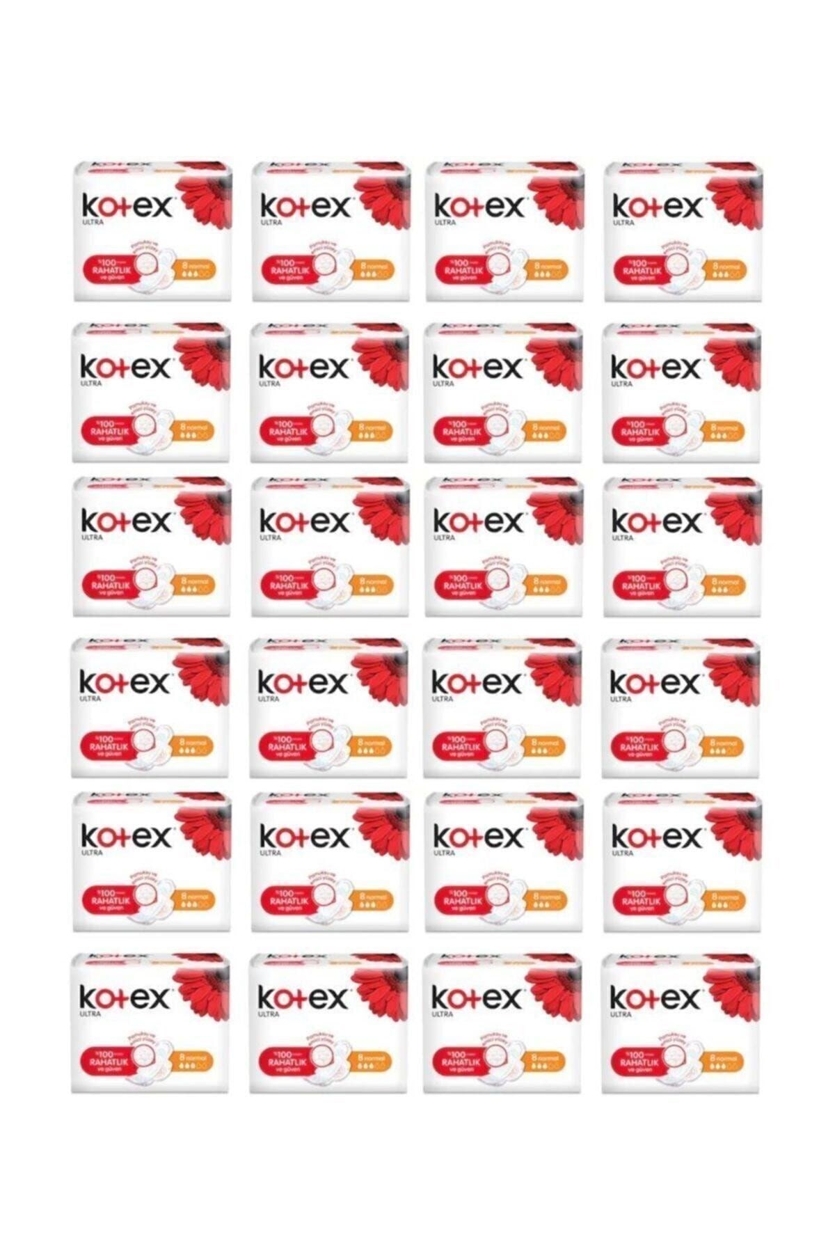 Kotex Tekli Hijyenik Ped Normal 8'li (24 adet)
