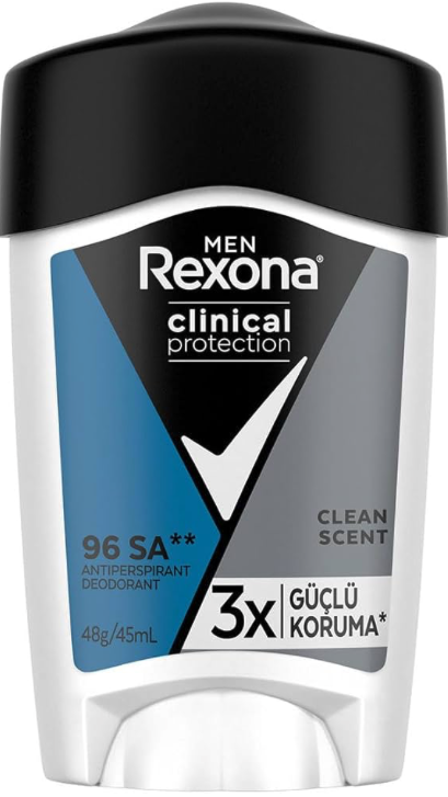 Rexona Stick Roll-On Deodorant Men Clinical Protection 45 ml + Maximum Protection Clent Scent 45 ml
