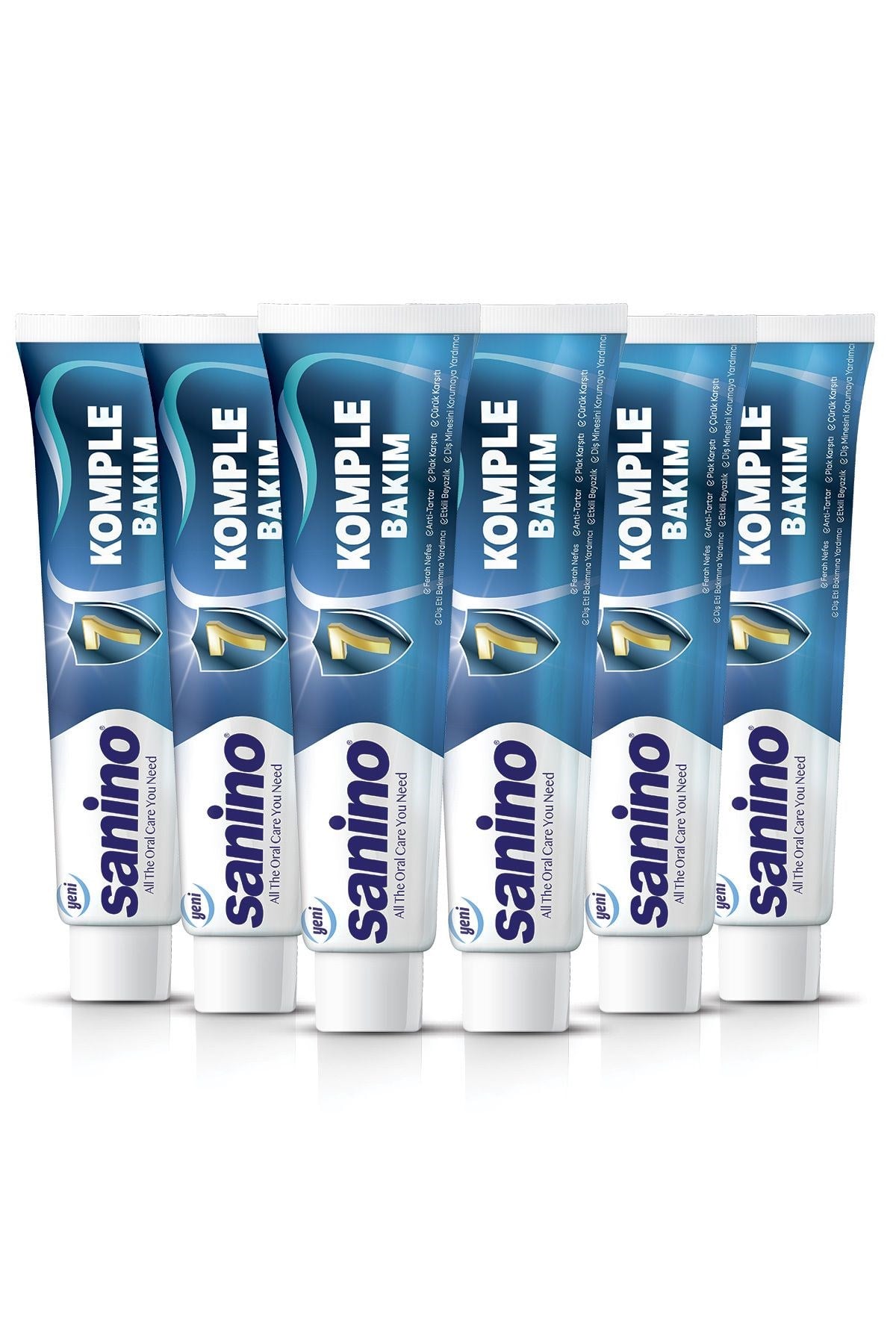 Sanino Komple Bakım Diş Macunu 75 ml (6 adet)