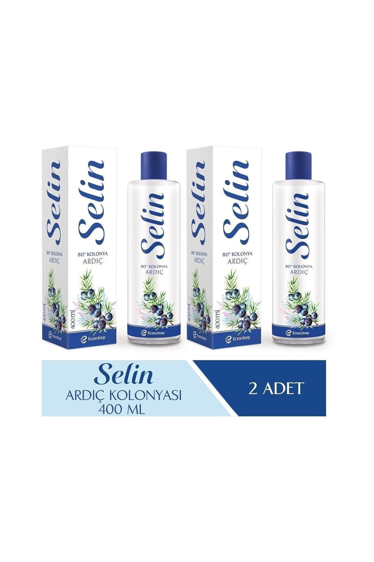 Selin Ardıç Kolonyası 400 ml (2 adet)