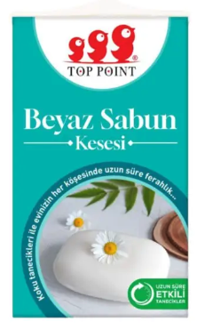 Top Point Koku Kesesi Beyaz Sabun 19 g  