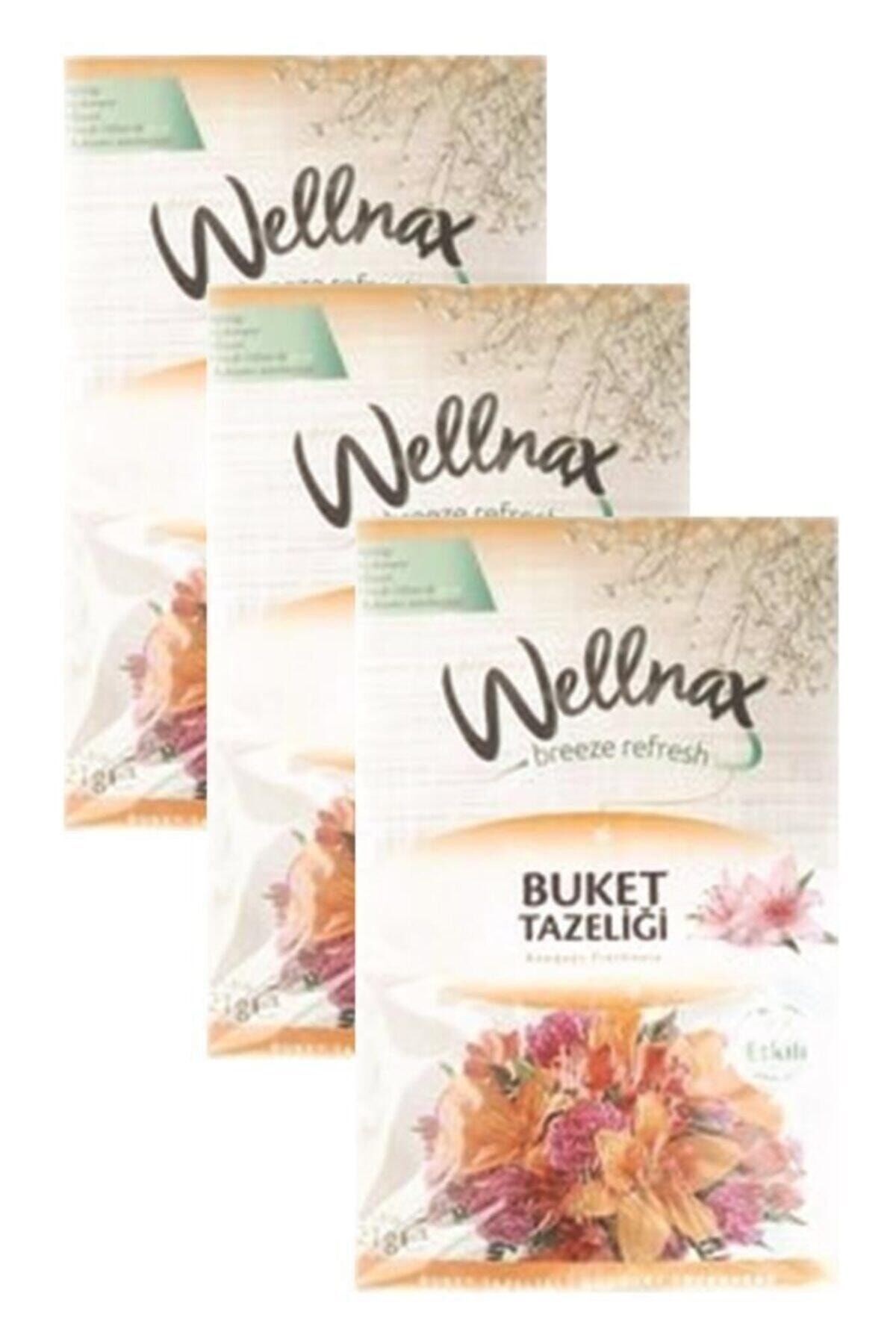 Wellnax Askılı Dolap Ve Çekmece Kokusu Buket Tazeliği (3 adet)