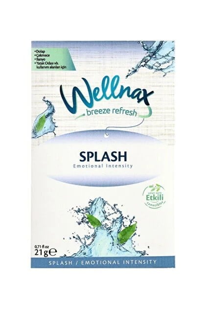 Wellnax Askılı Dolap Ve Çekmece Kokusu Splash  