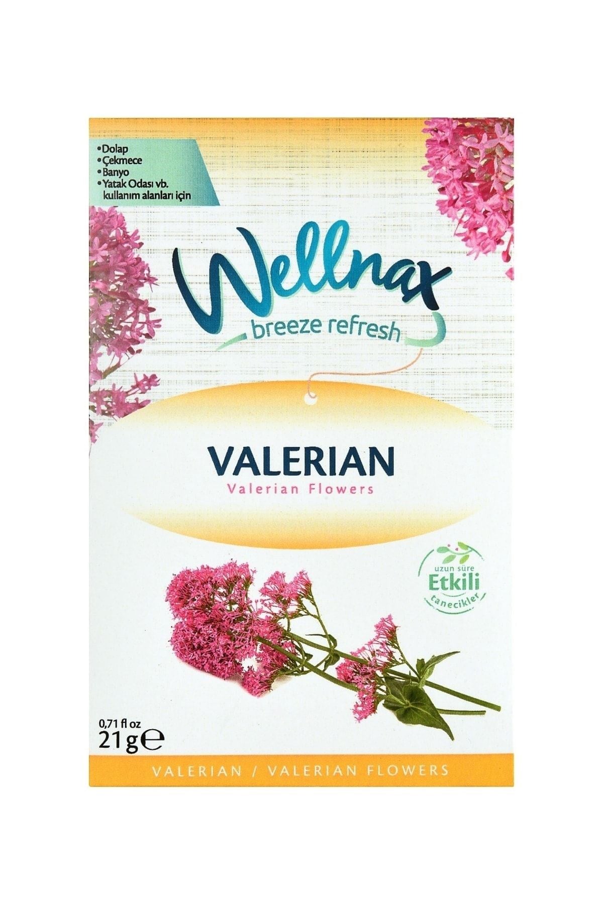 Wellnax Askılı Dolap ve Çekmece Kokusu Valerian