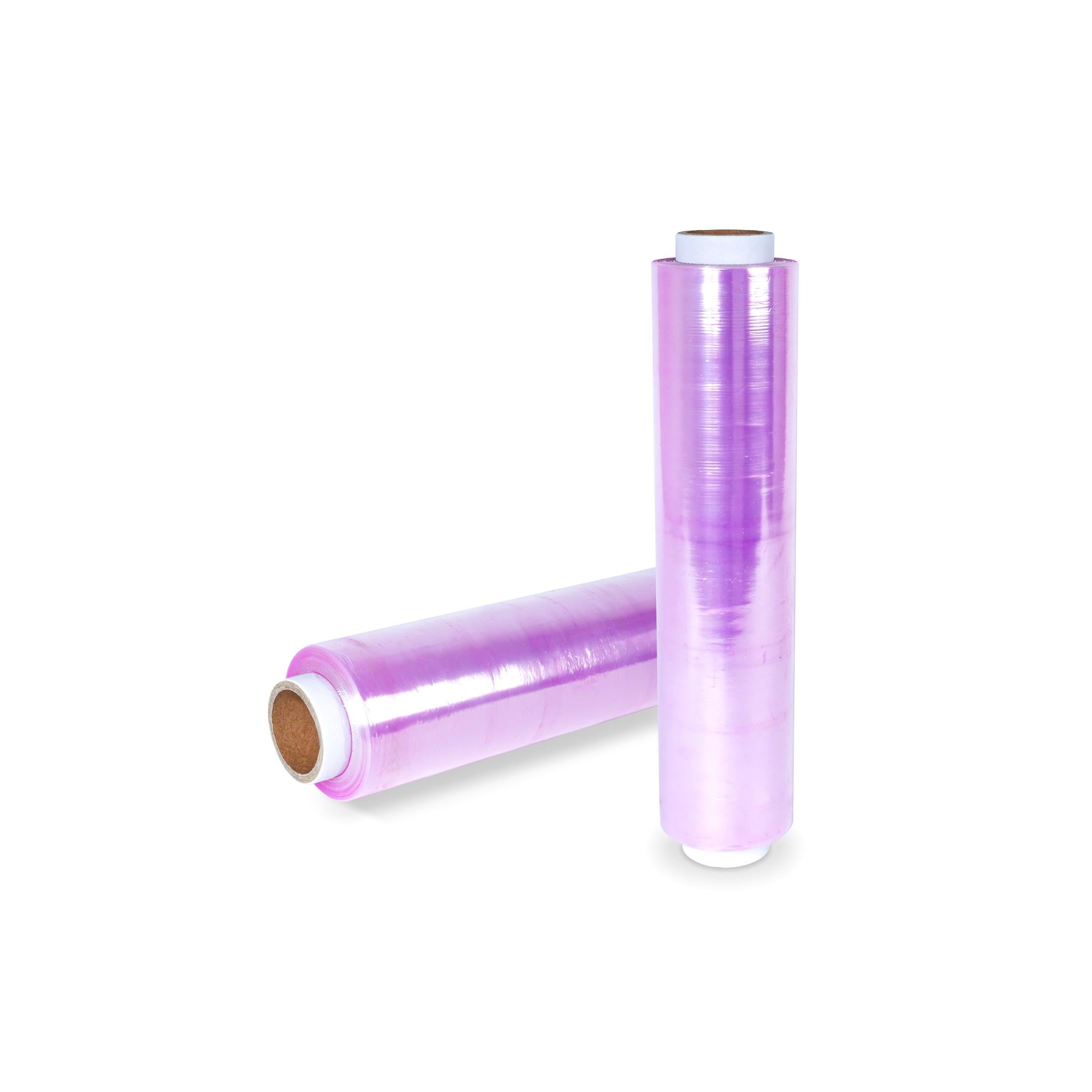 STRECH EL TİPİ GIDA LİLA RENK 9 MİKRON 45 CM 1,3 KG 180 GR MASURA
