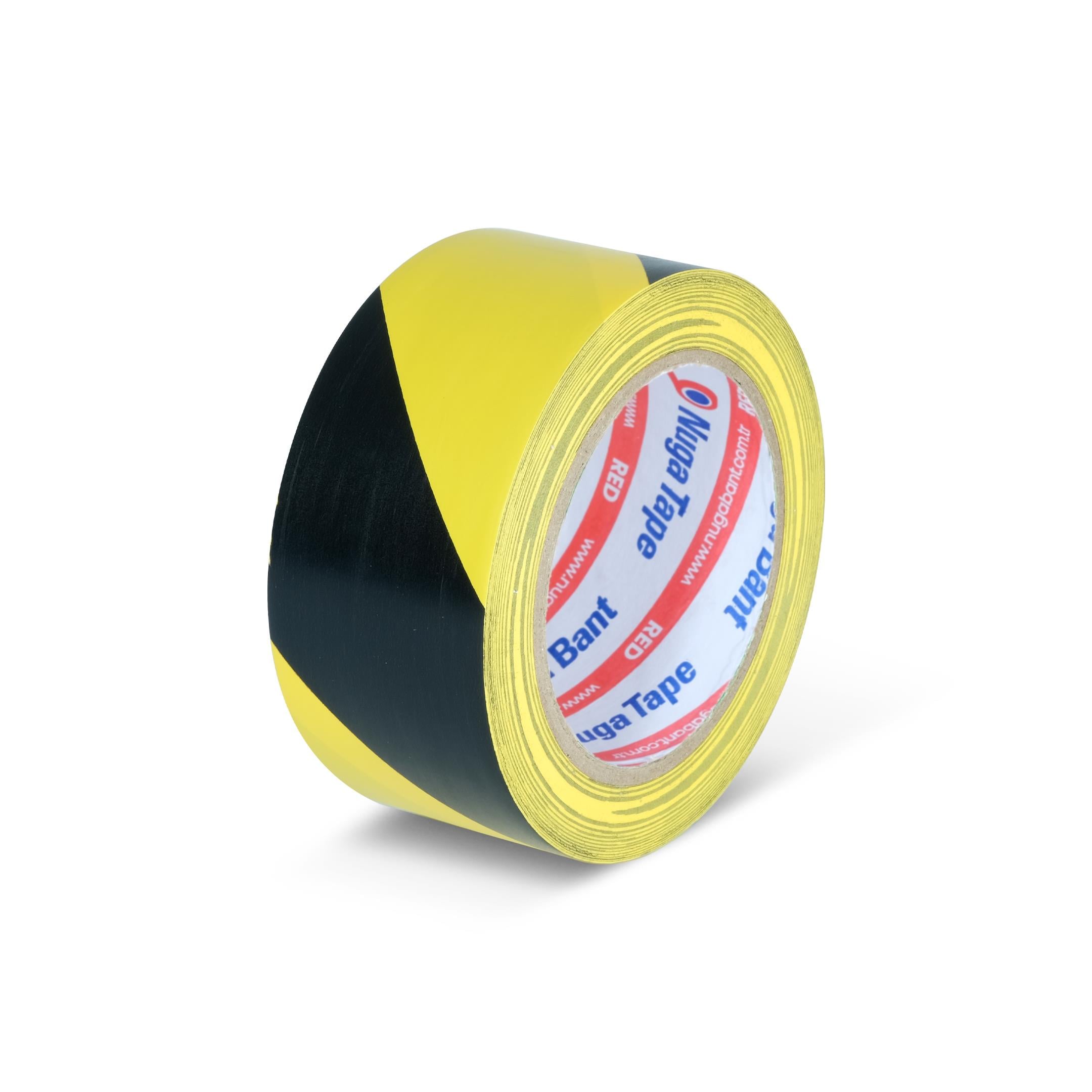 YER İŞARETLEME BANDI 56 MM X 30Y SARI-SİYAH RENK