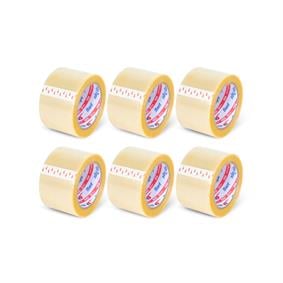 67 MM X 100 MT ŞEFFAF KOLİ BANDI HOTMELT RED
