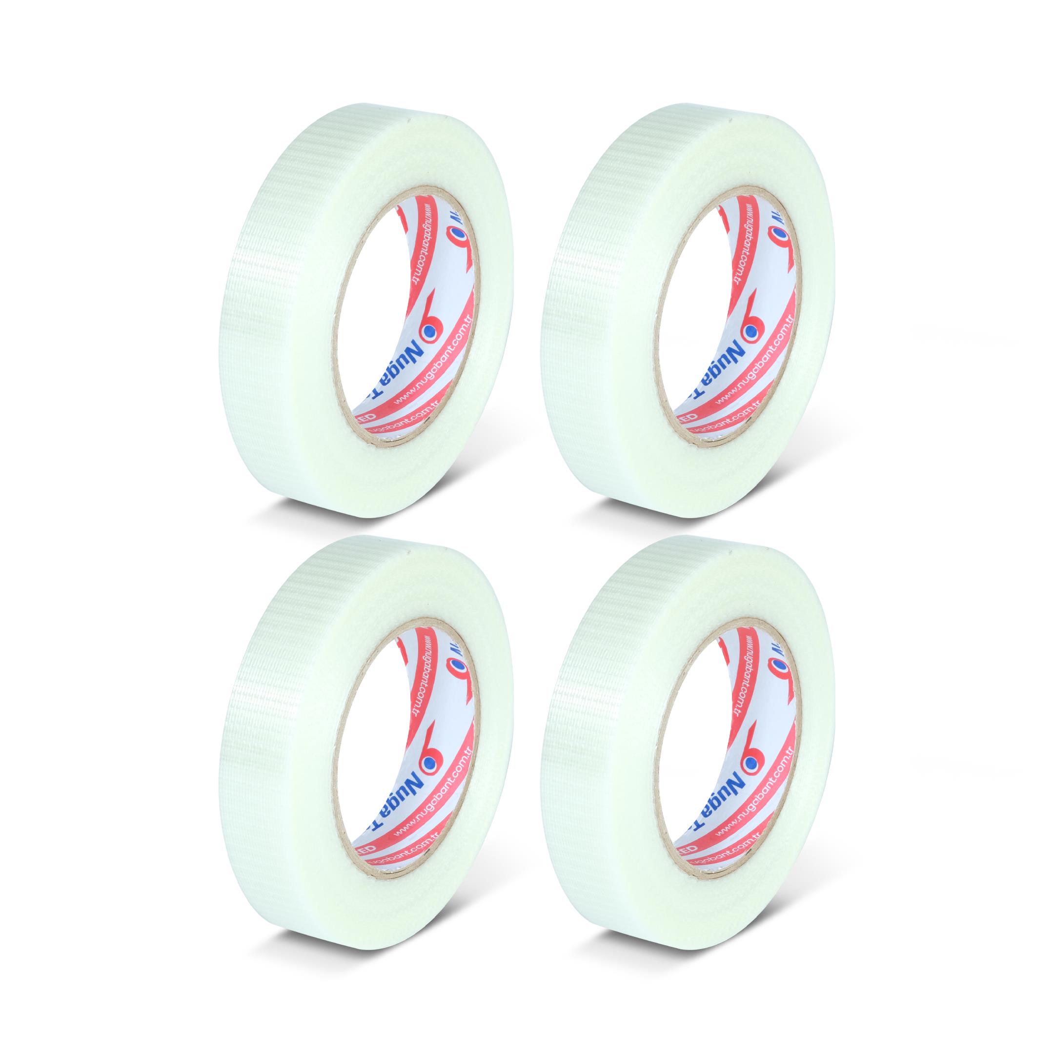 25 MM X 50 MT TAKVİYELİ AMBALAJ FİLAMENT BANDI