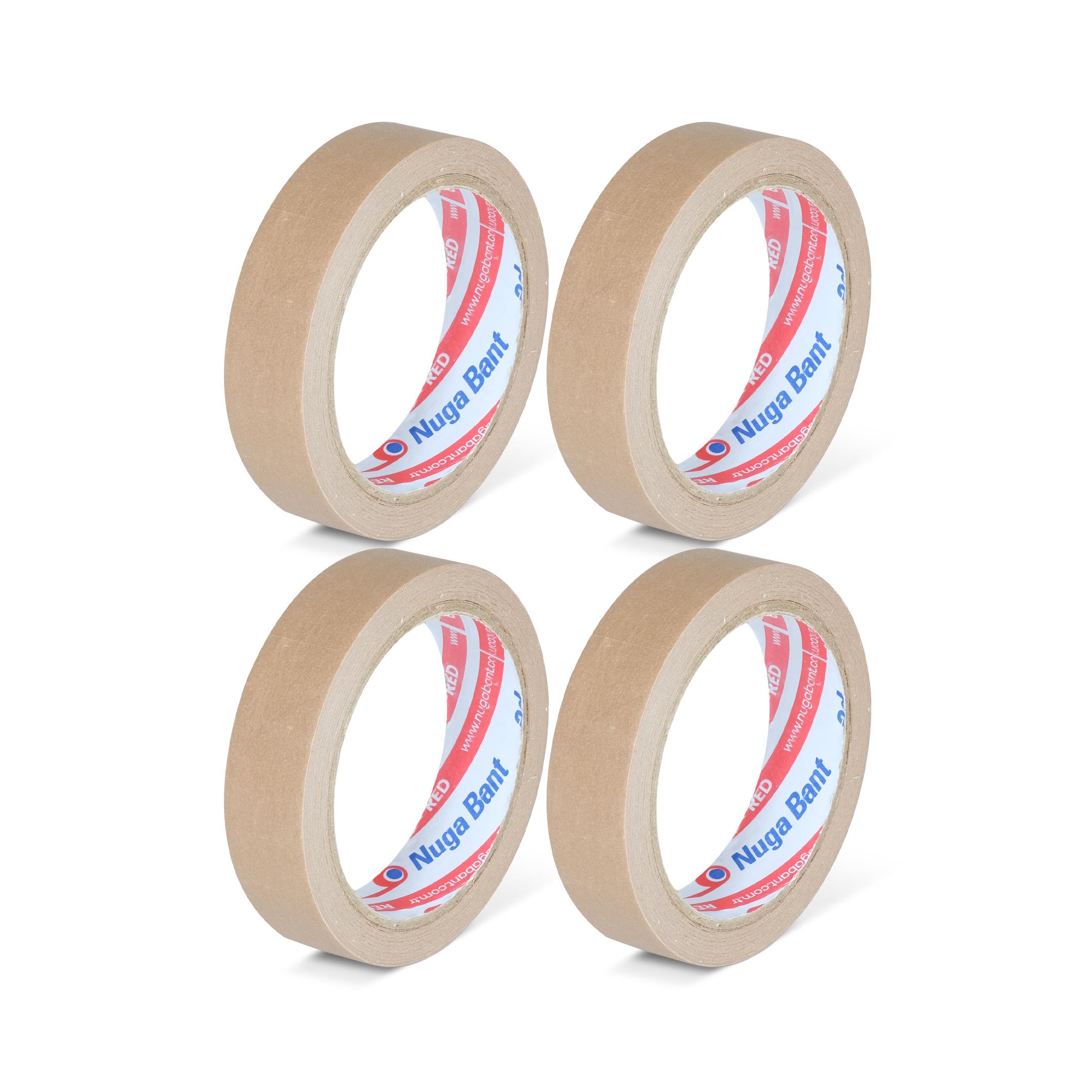 MASKELEME BANDI 24 MM X 25 MT KAHVERENGİ RENK GENEL KULLANIM