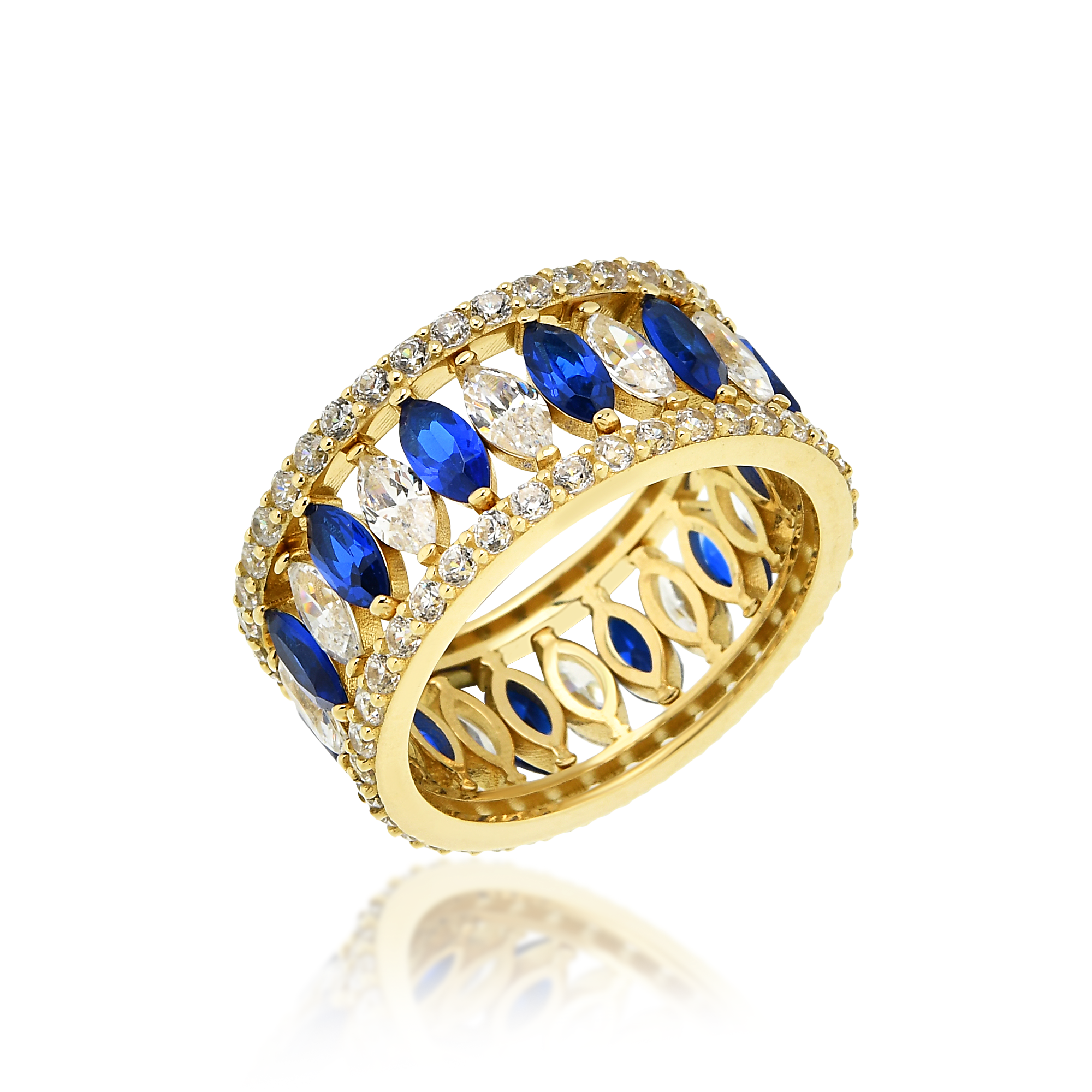 Navy Kleopatra Yüzük