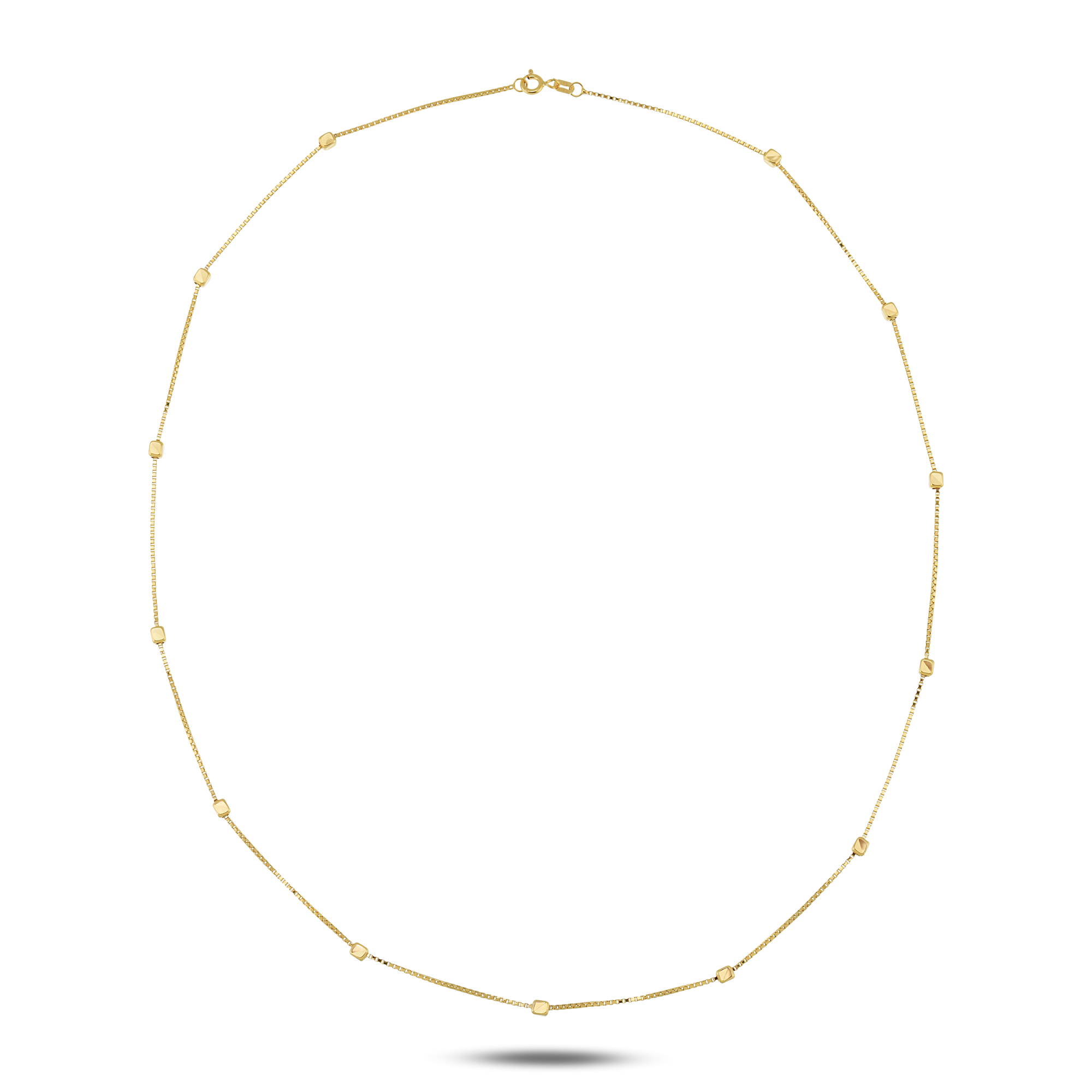 Thin Gold Minimal Kolye