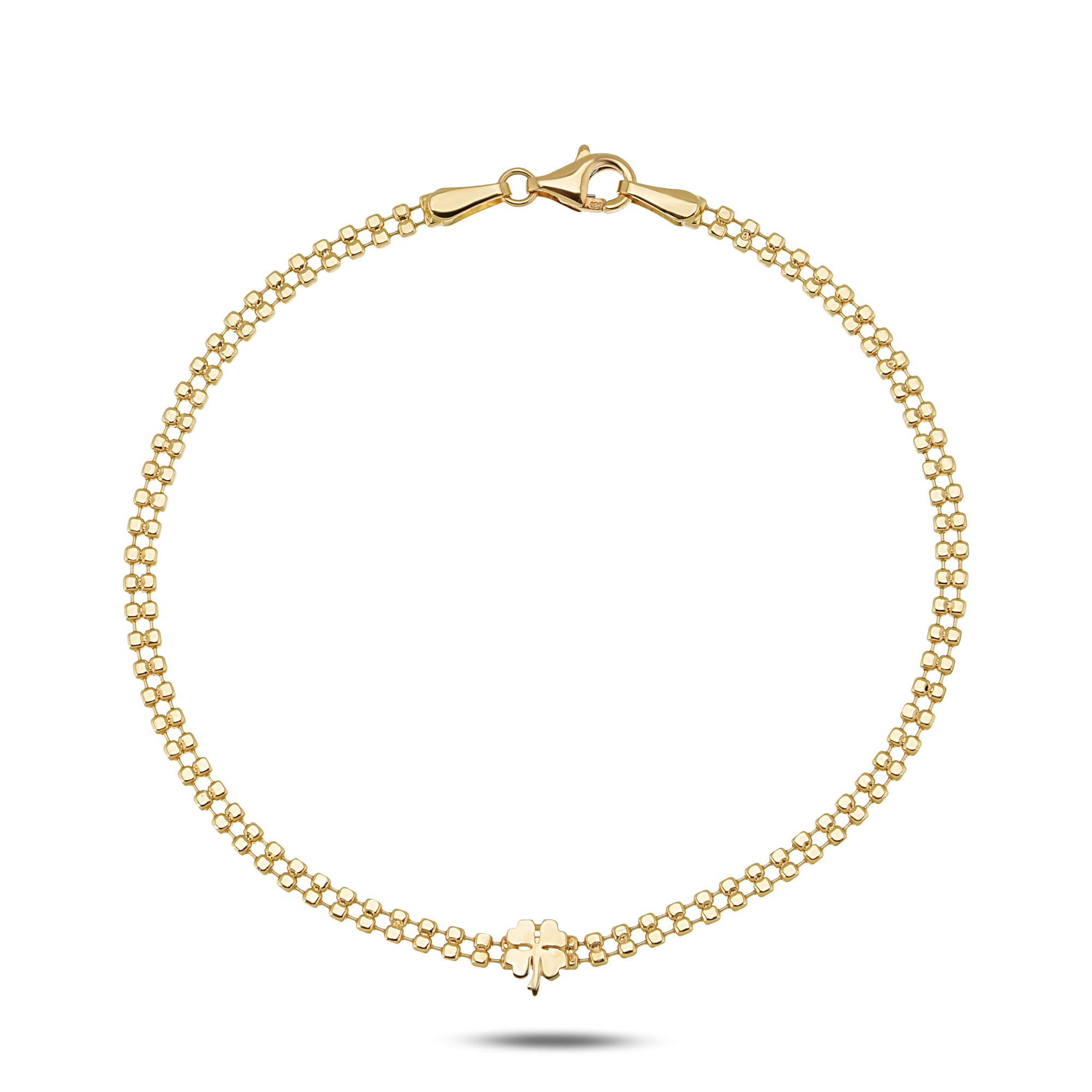 Yonca Gold Minimal Bileklik