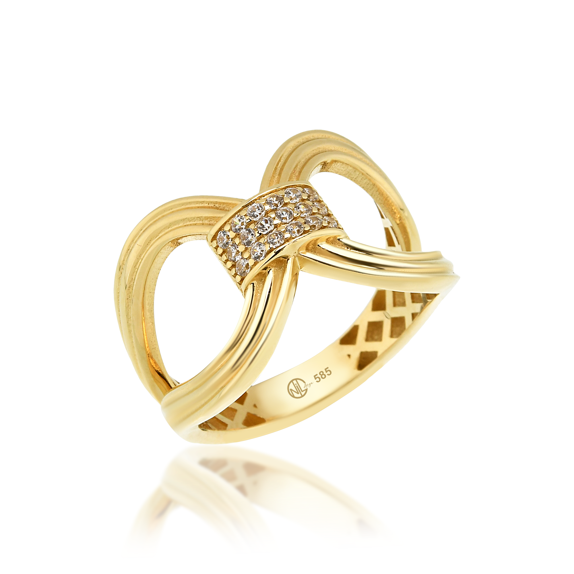 Endless Taşlı Yüzük