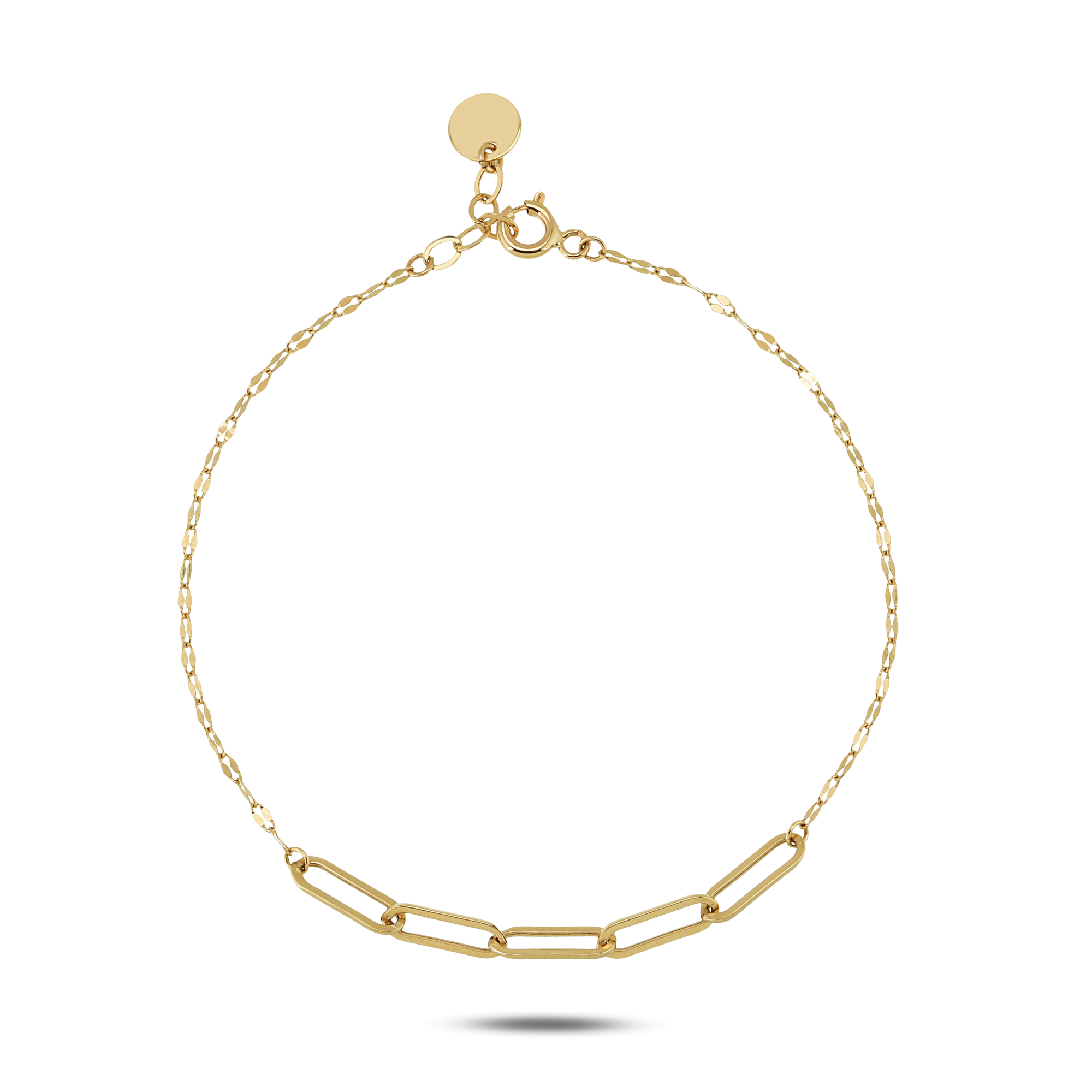 Ataç Gold Minimal Bileklik