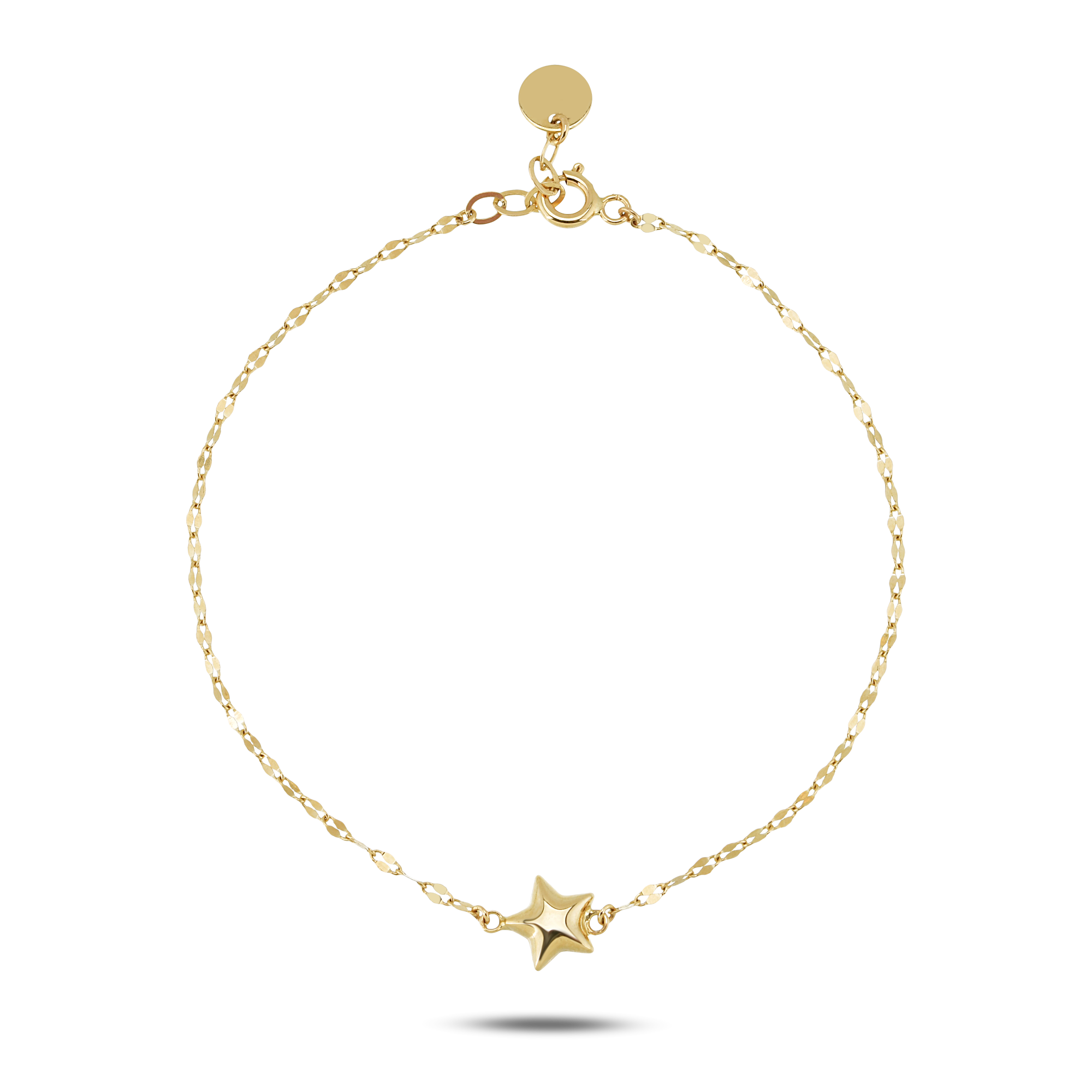 Star Gold Minimal Bileklik
