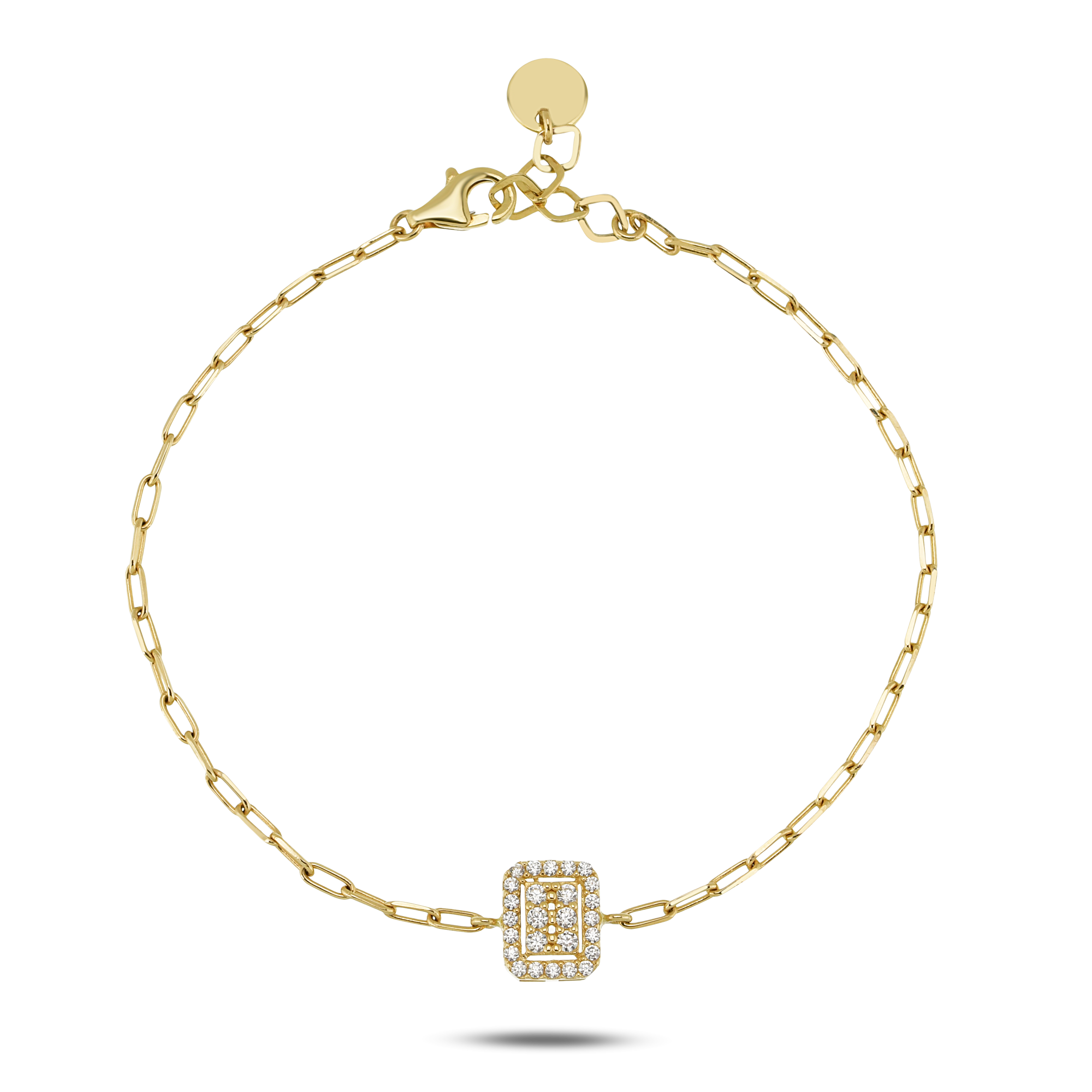 Crystal Baget Minimal Bileklik