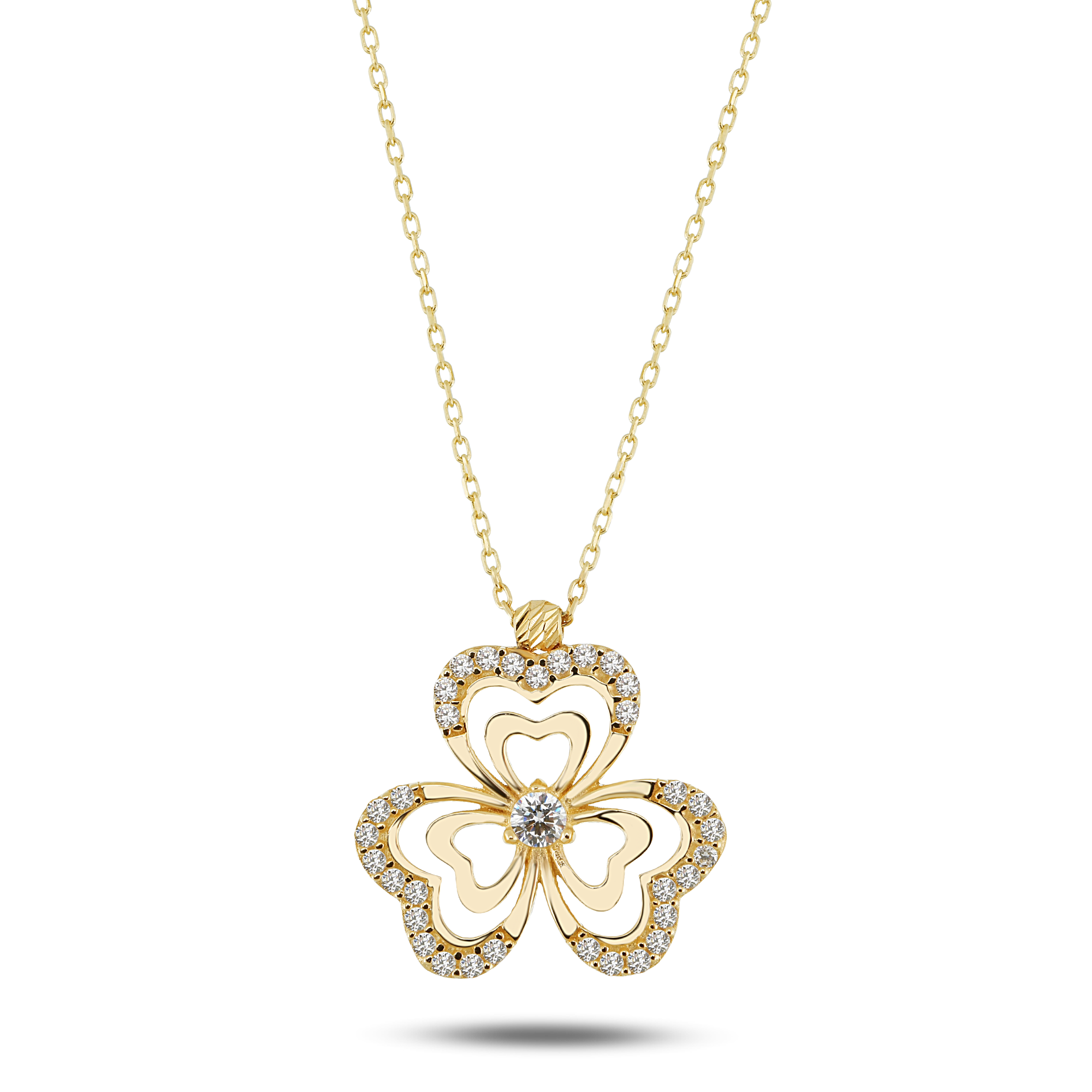 Clover Stone Zincir Kolye