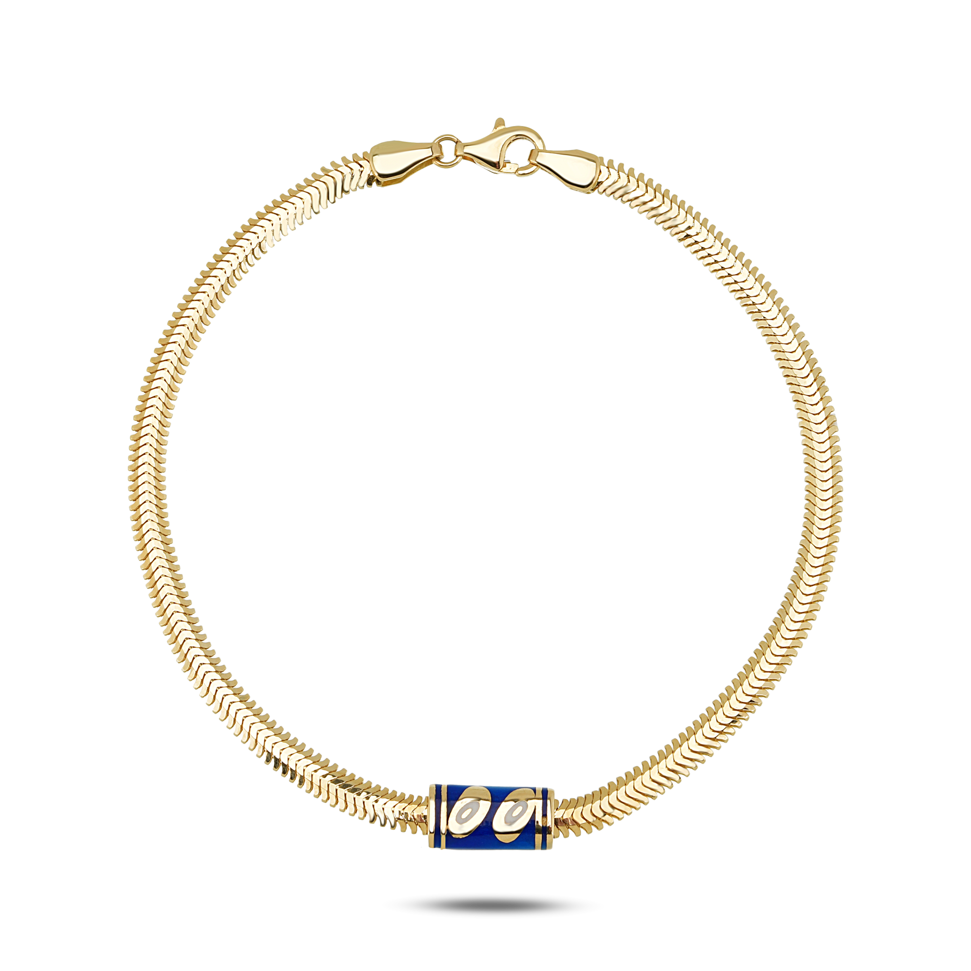 Blue İtalyan Minimal Bileklik