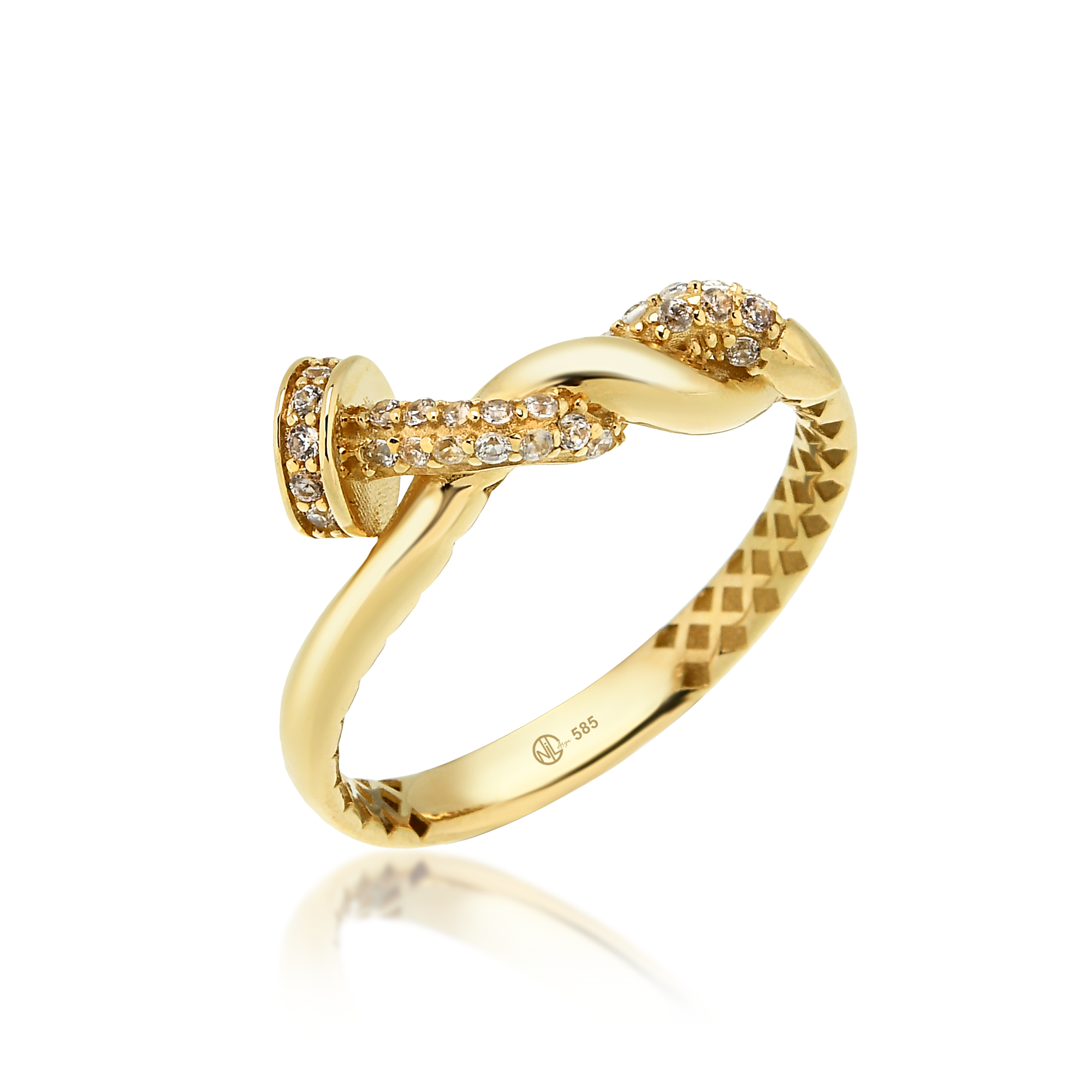 Çivi Tasarım Yüzük