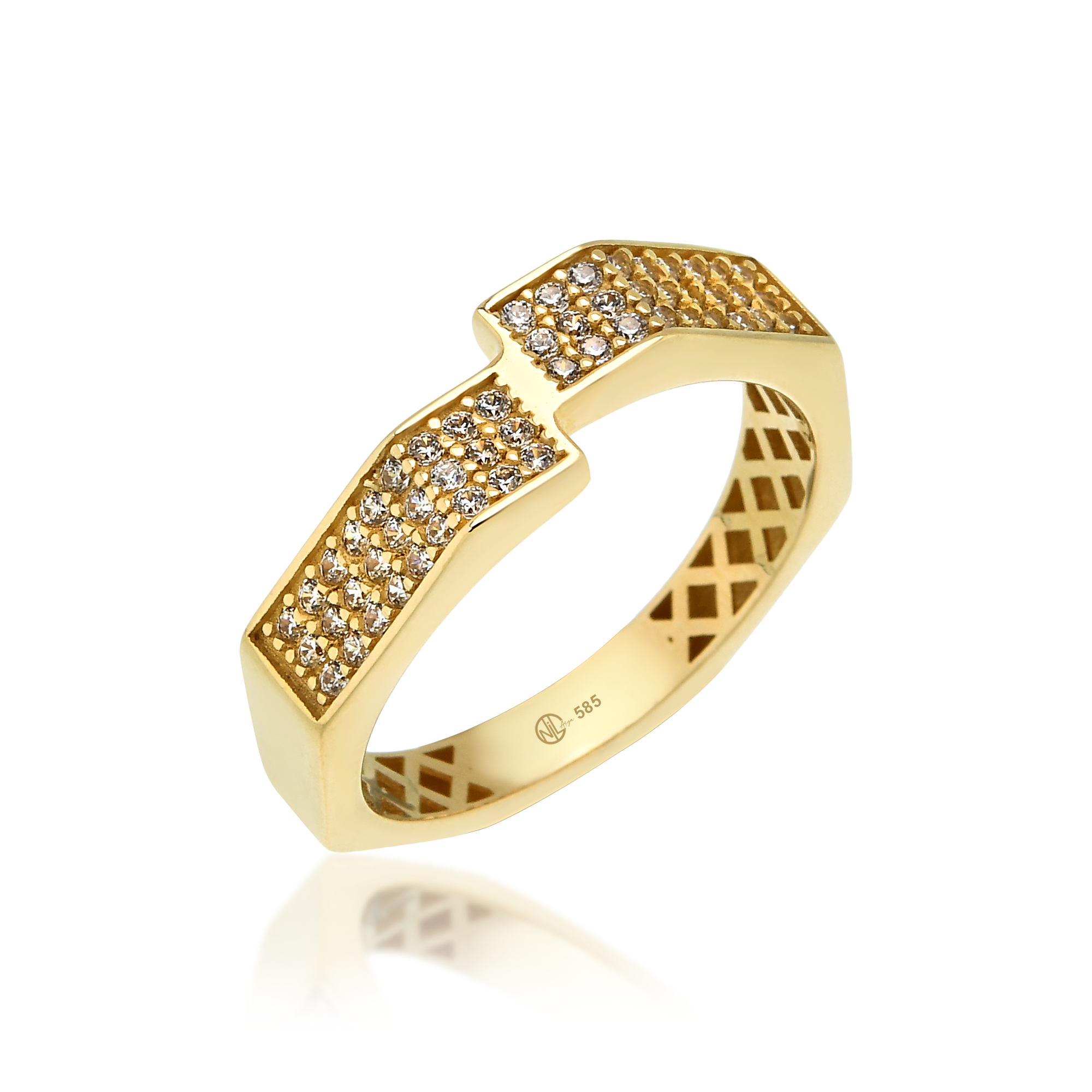 Pedra Taşlı Yüzük