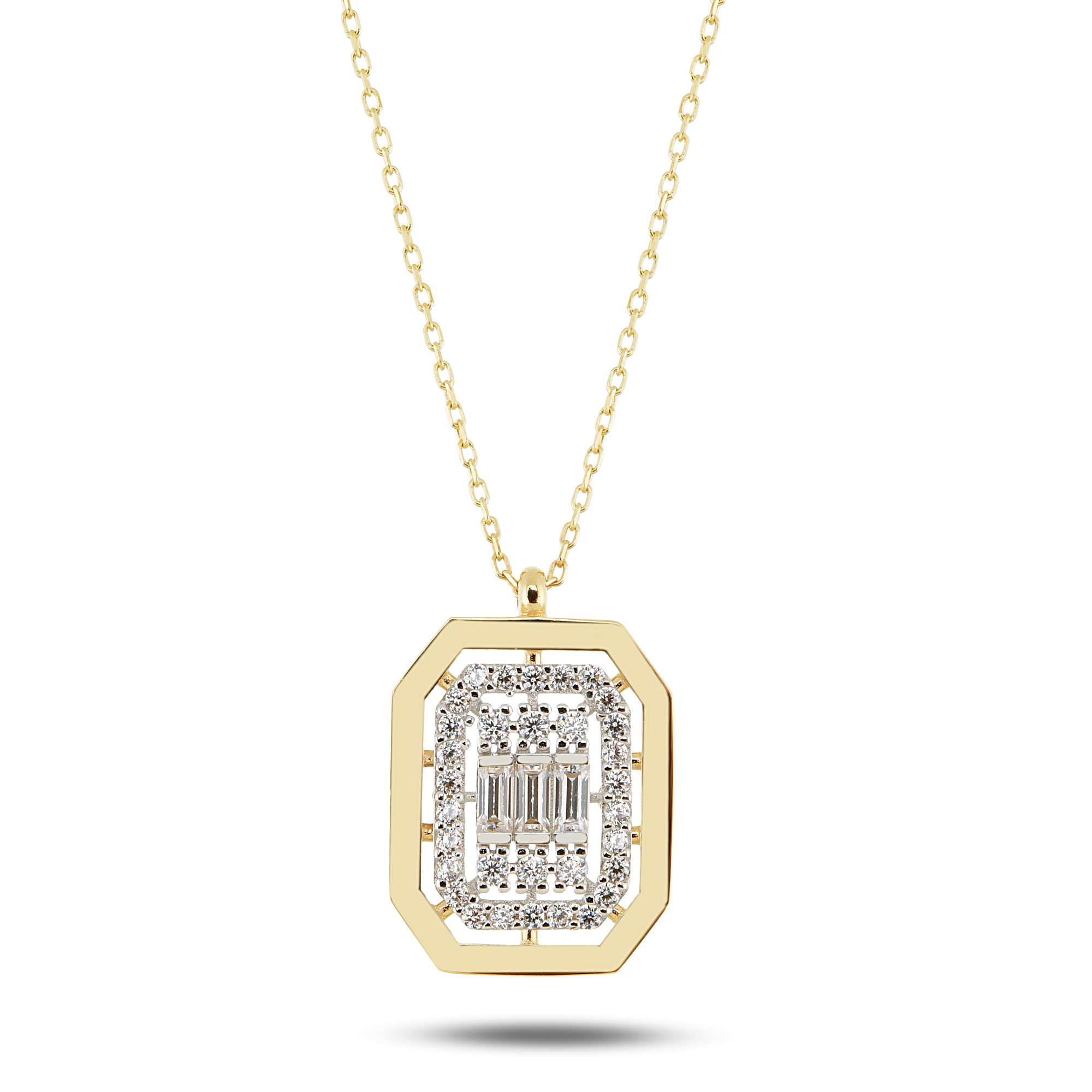 Baget Gold Zincir Kolye