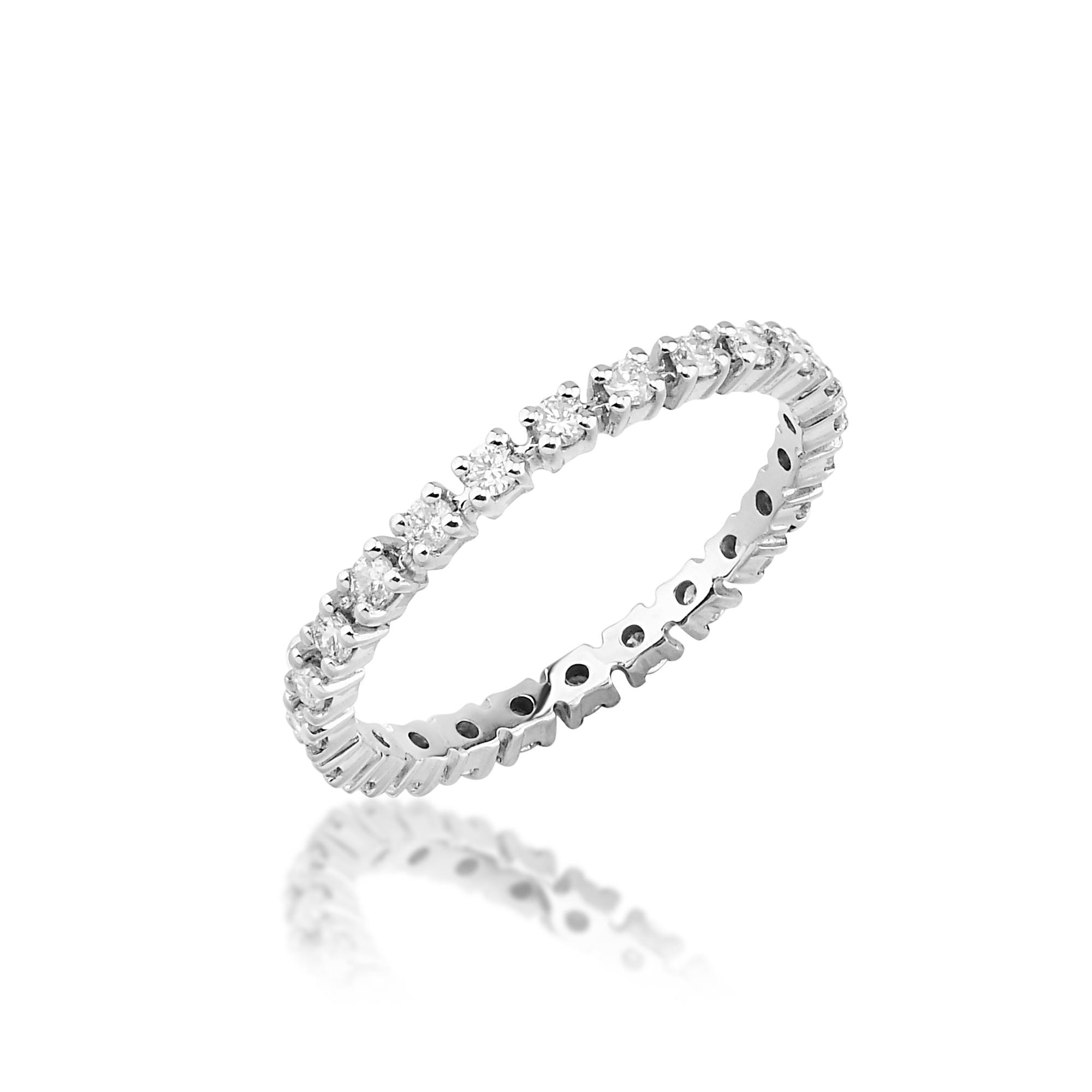 0.47 Ct. Pırlanta Tam Tur Yüzük