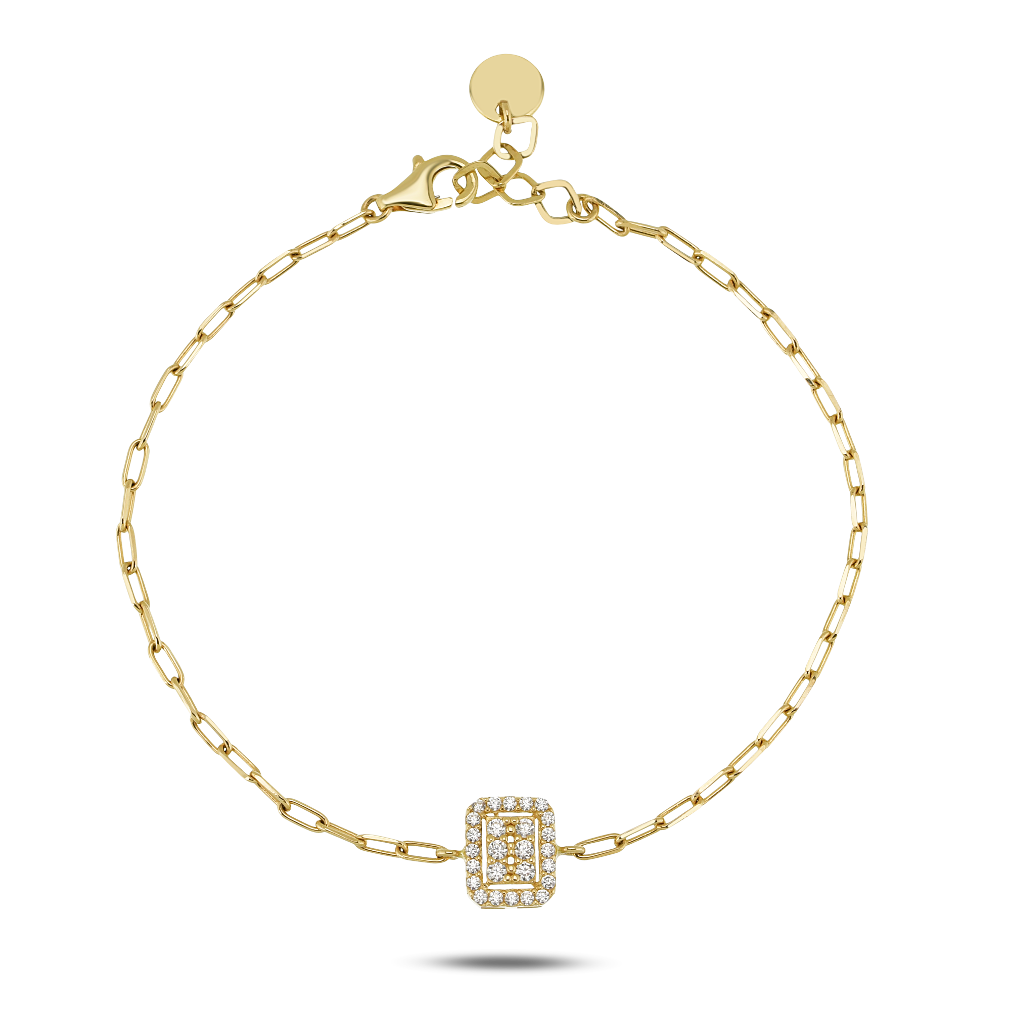 Crystal Baget Minimal Bileklik