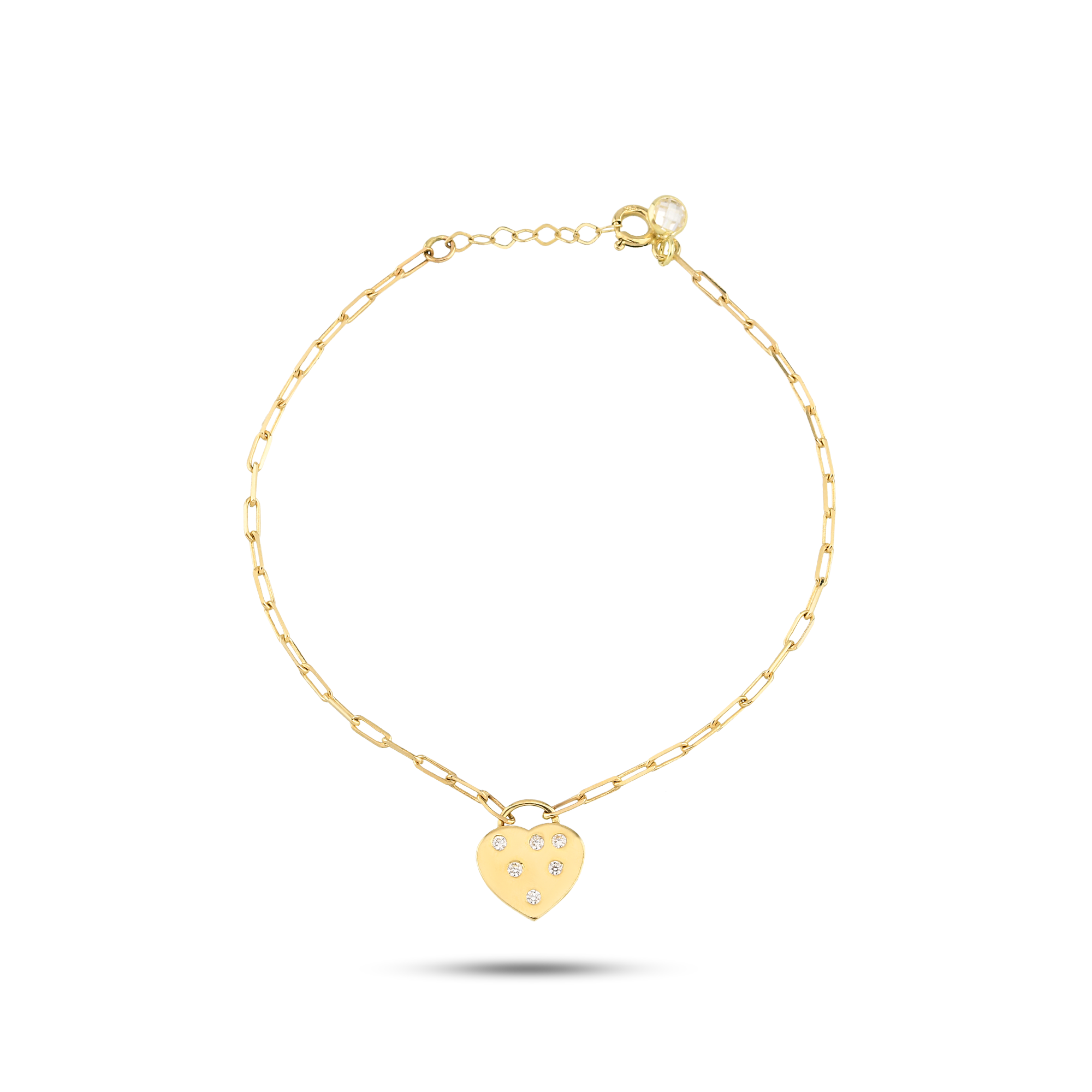 Ataç Kalp Charm Bileklik