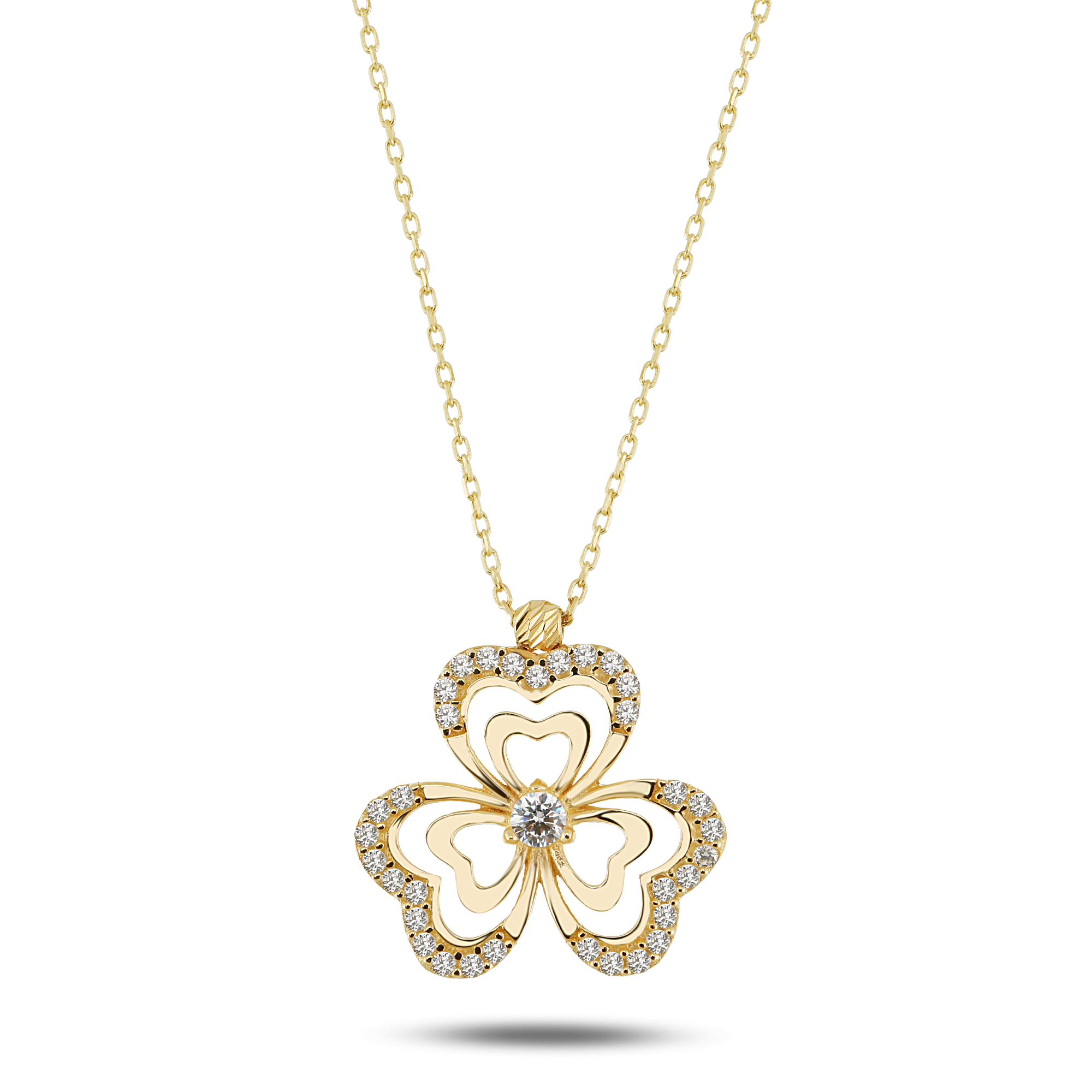 Clover Stone Zincir Kolye